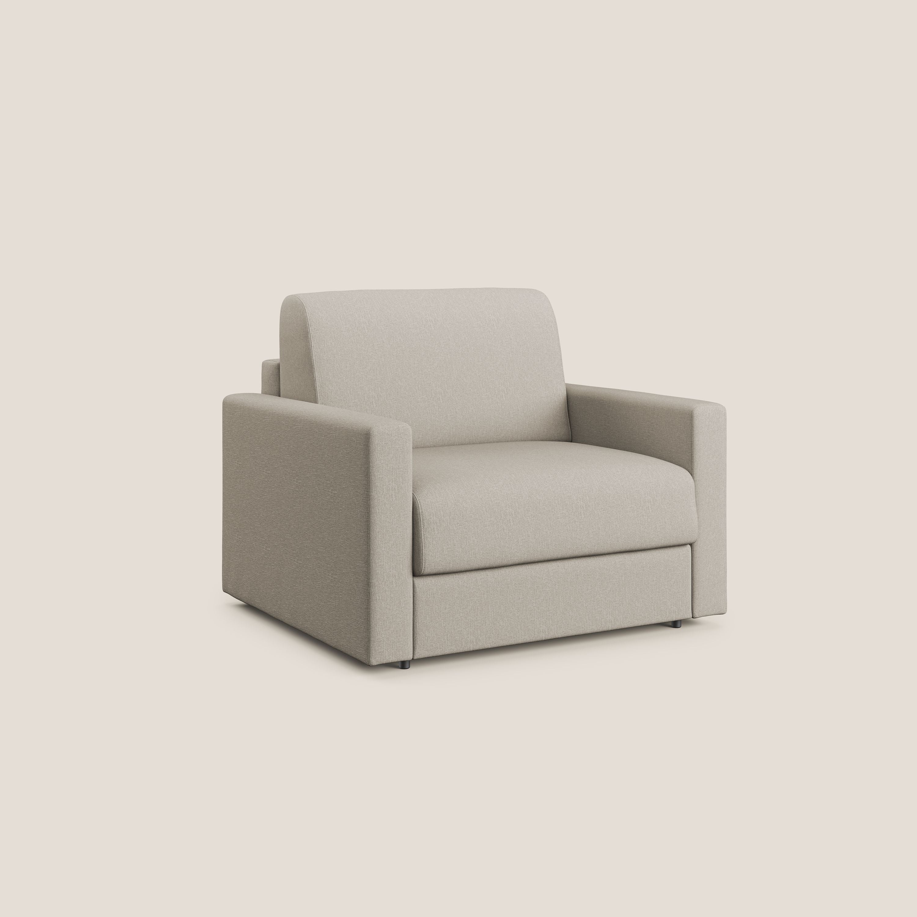 Chris Fauteuil convertible en tissu imperméable T13 crème - Image 3