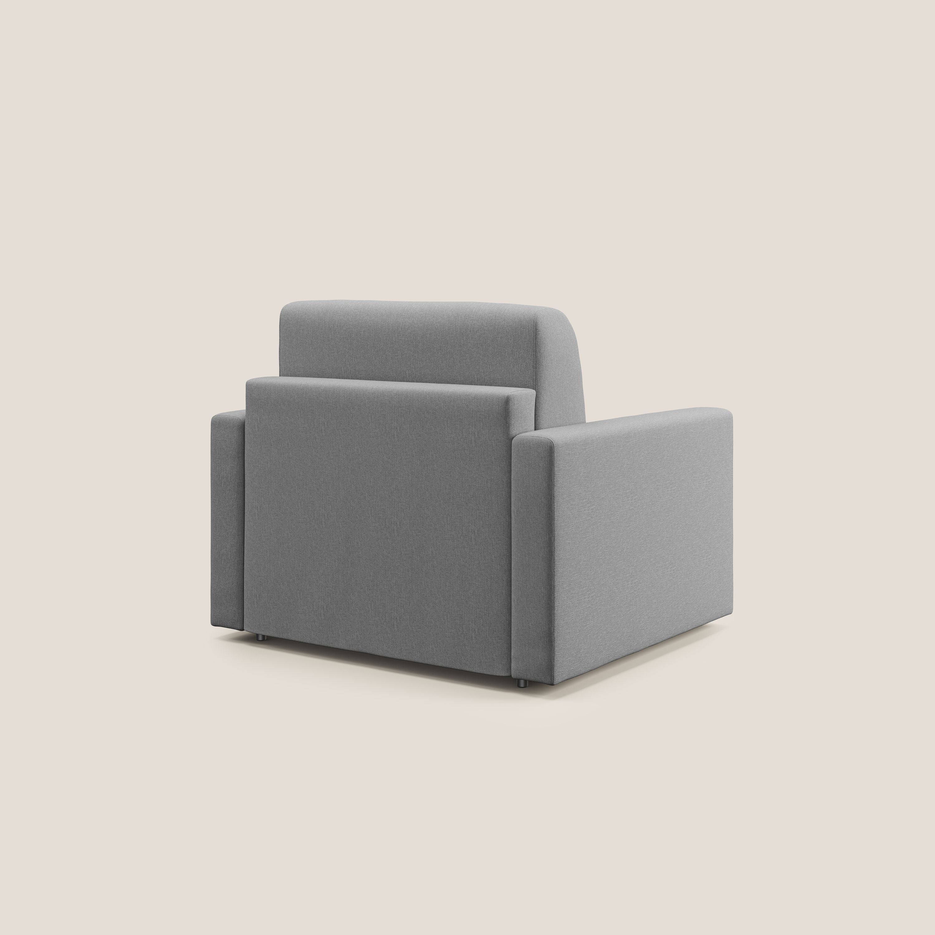 Chris Fauteuil convertible en tissu imperméable T13 gris - Image 4