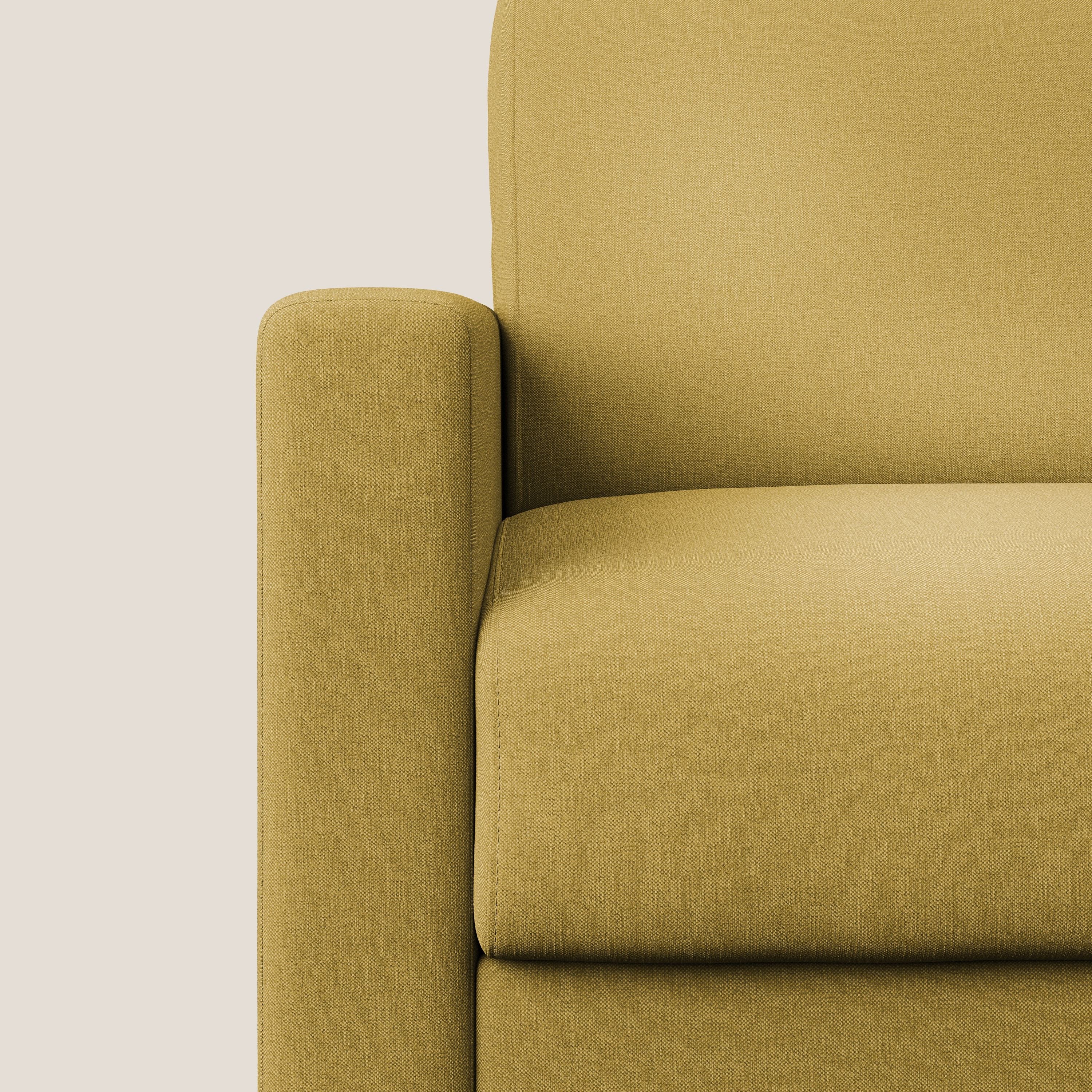 Chris Fauteuil convertible en tissu imperméable T13 jaune - Image 7