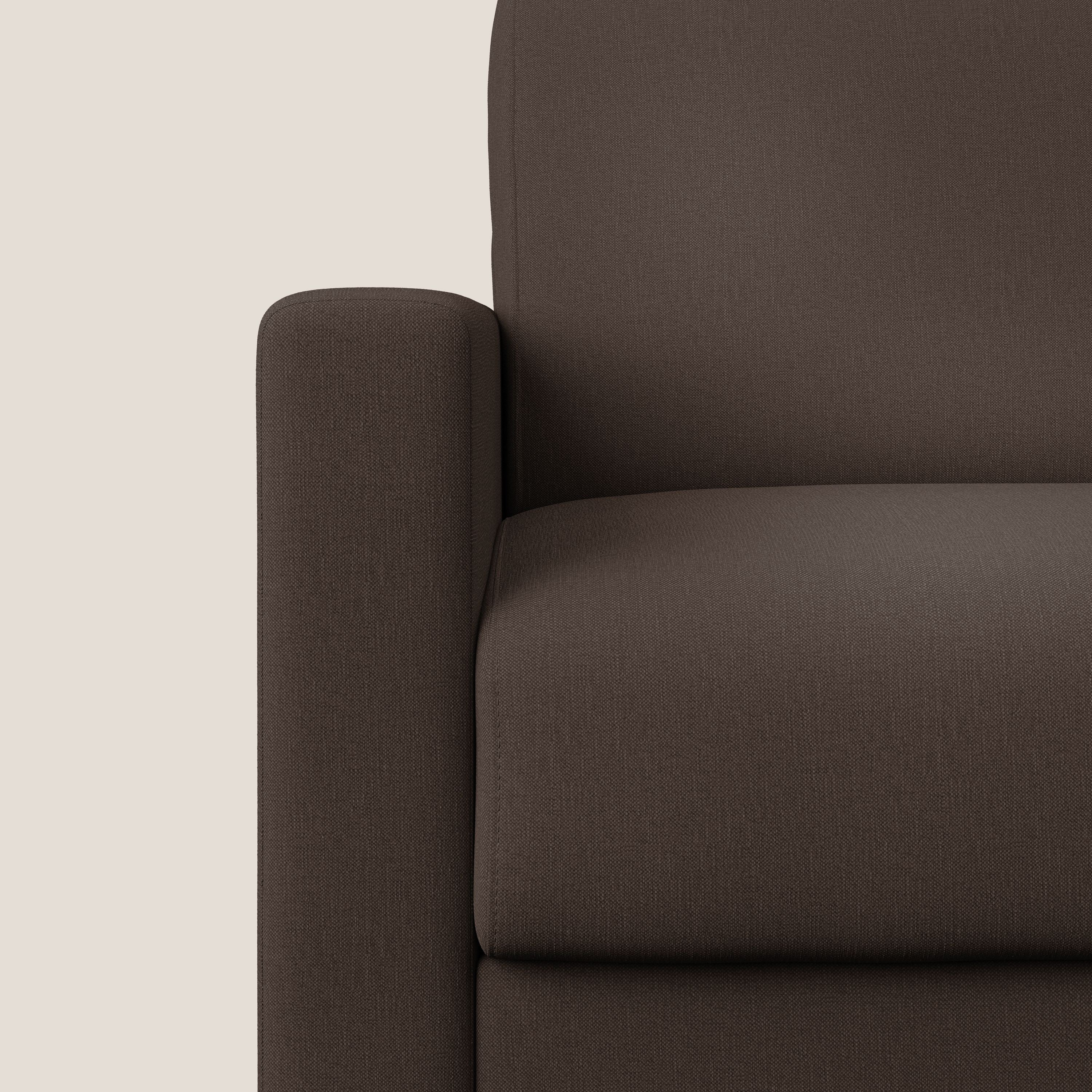 Chris Fauteuil convertible en tissu imperméable T13 marron - Image 7