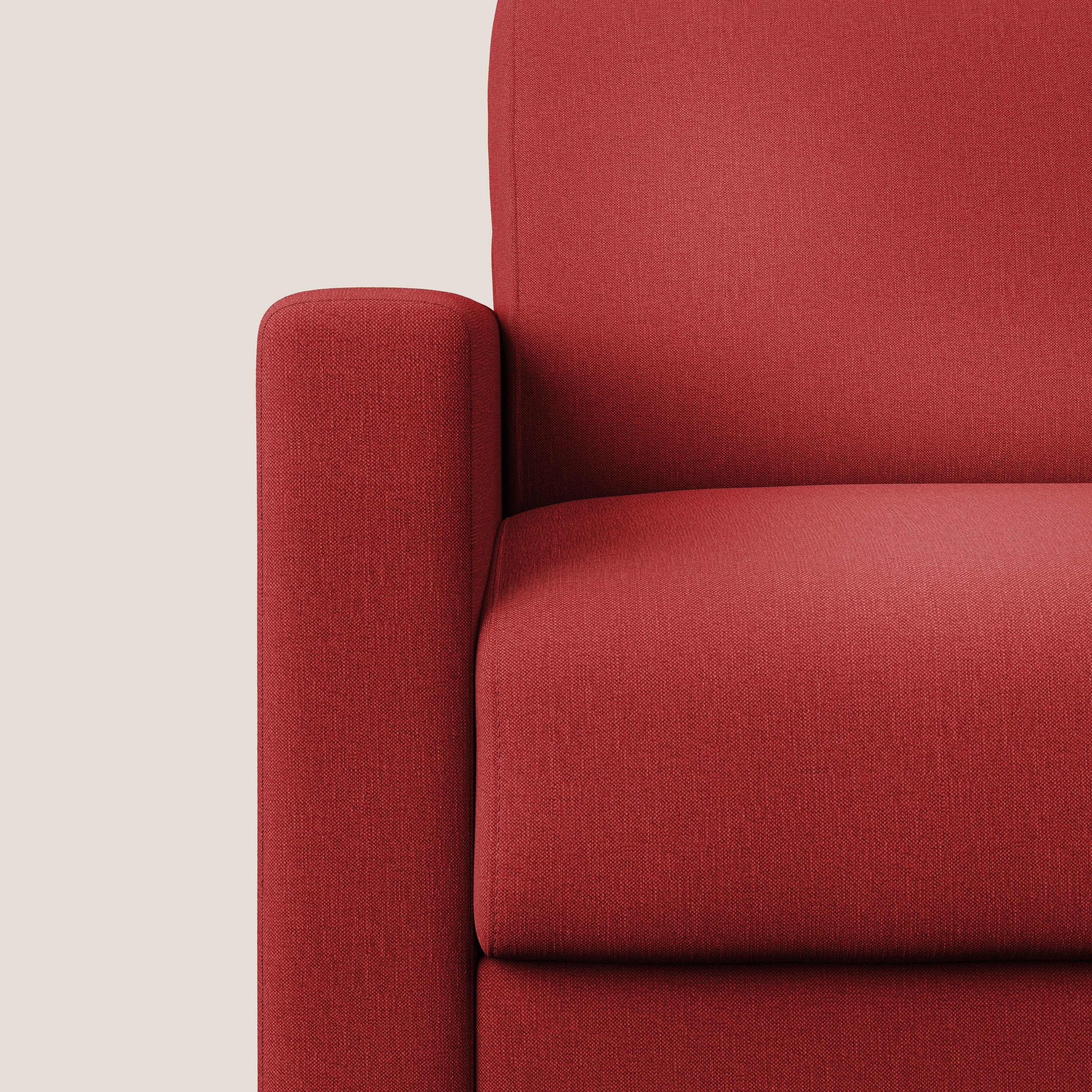 Chris Fauteuil convertible en tissu imperméable T13 rouge - Image 7
