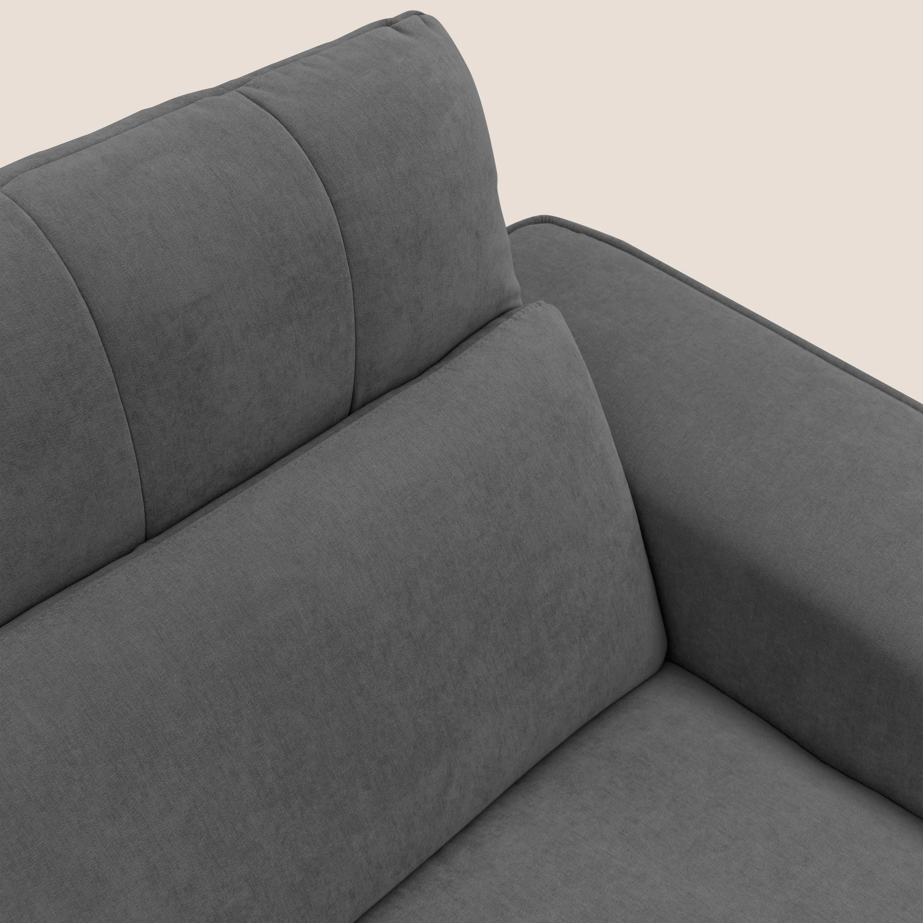 Clark canapé modulable d'angle REVERSIBLE avec option relax électrique en tissu détachable imperméable T17 anthracite - Image 5