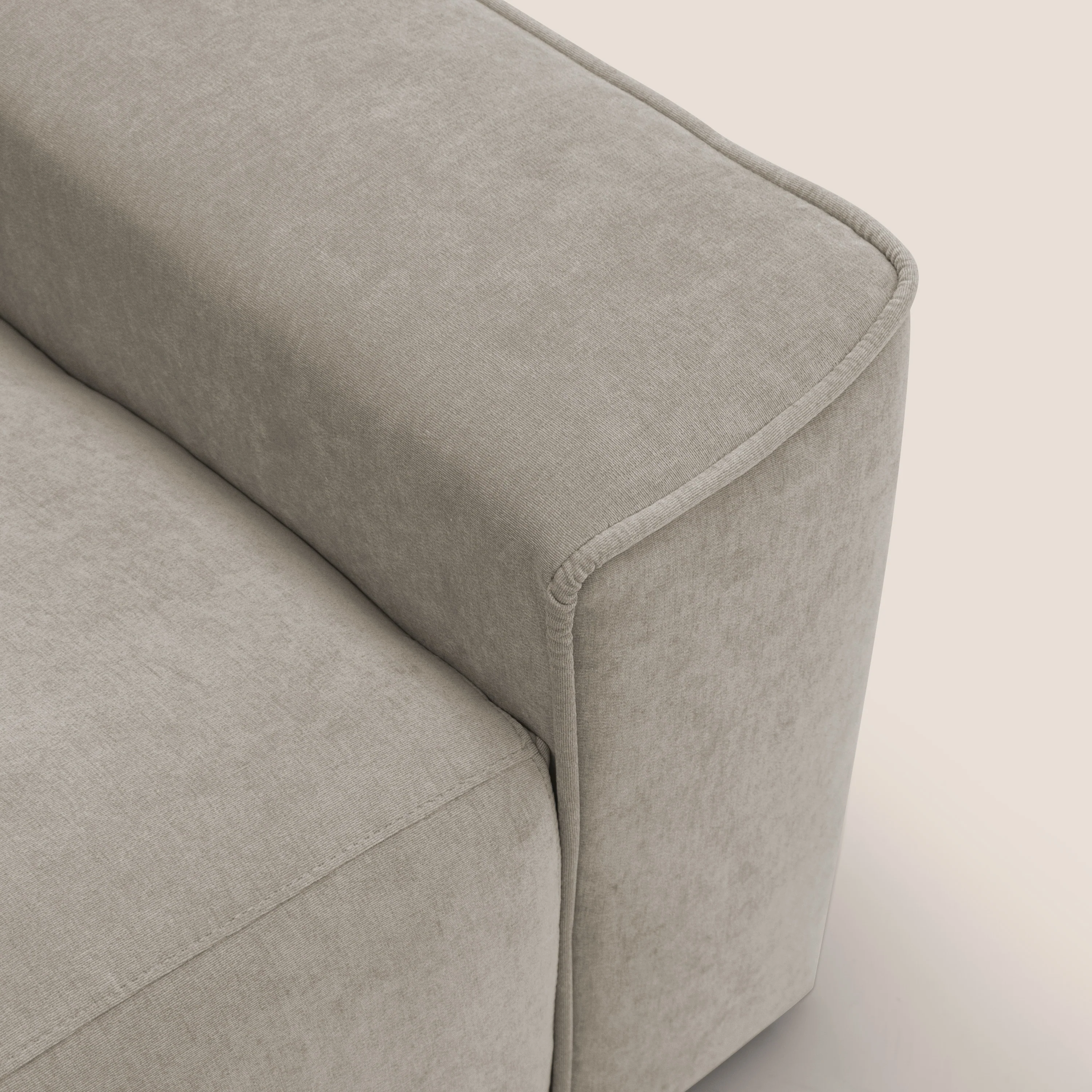 Clark canapé modulable d'angle REVERSIBLE avec option relax électrique en tissu détachable imperméable T17 beige - Image 11