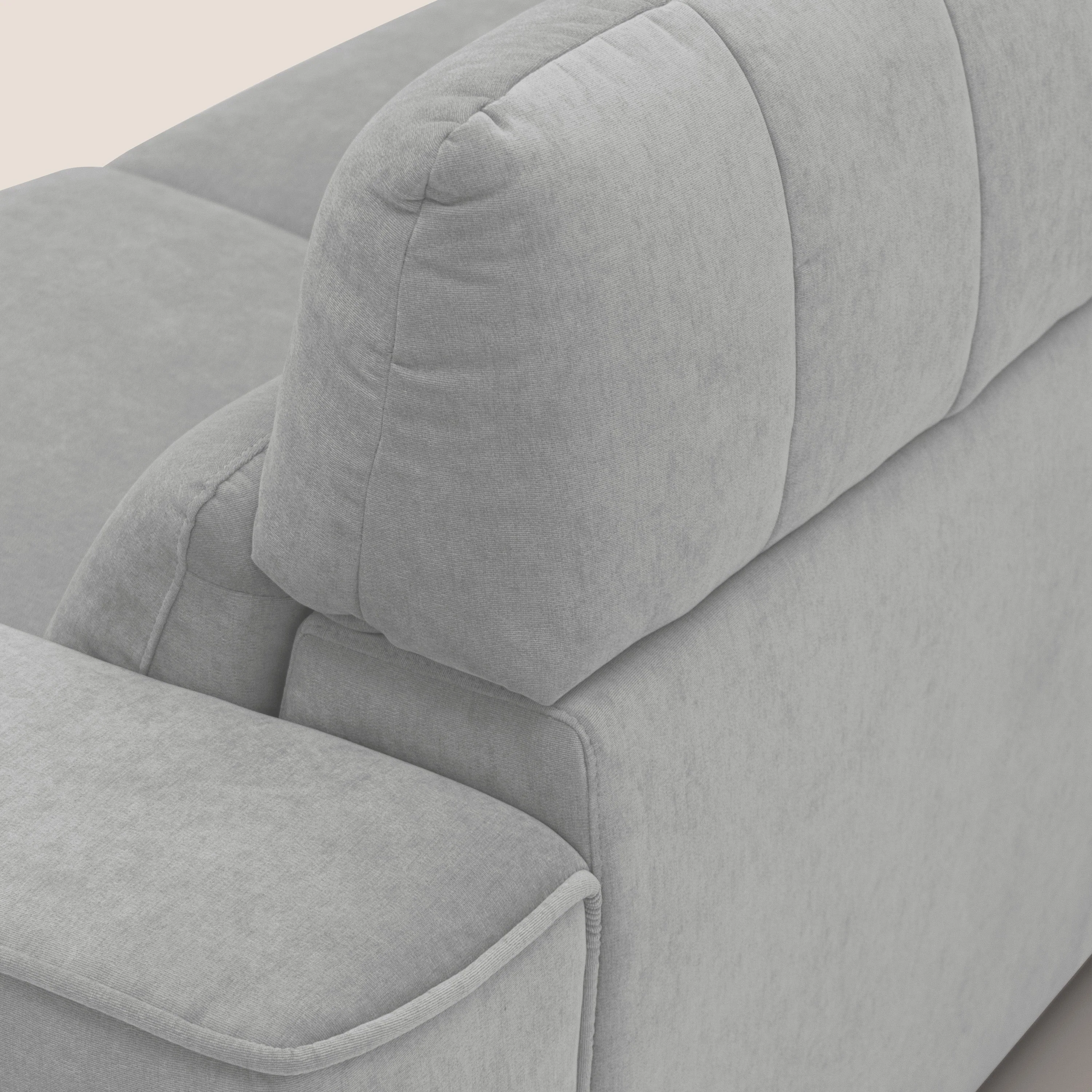Clark canapé modulable d'angle REVERSIBLE avec option relax électrique en tissu détachable imperméable T17 gris - Image 9