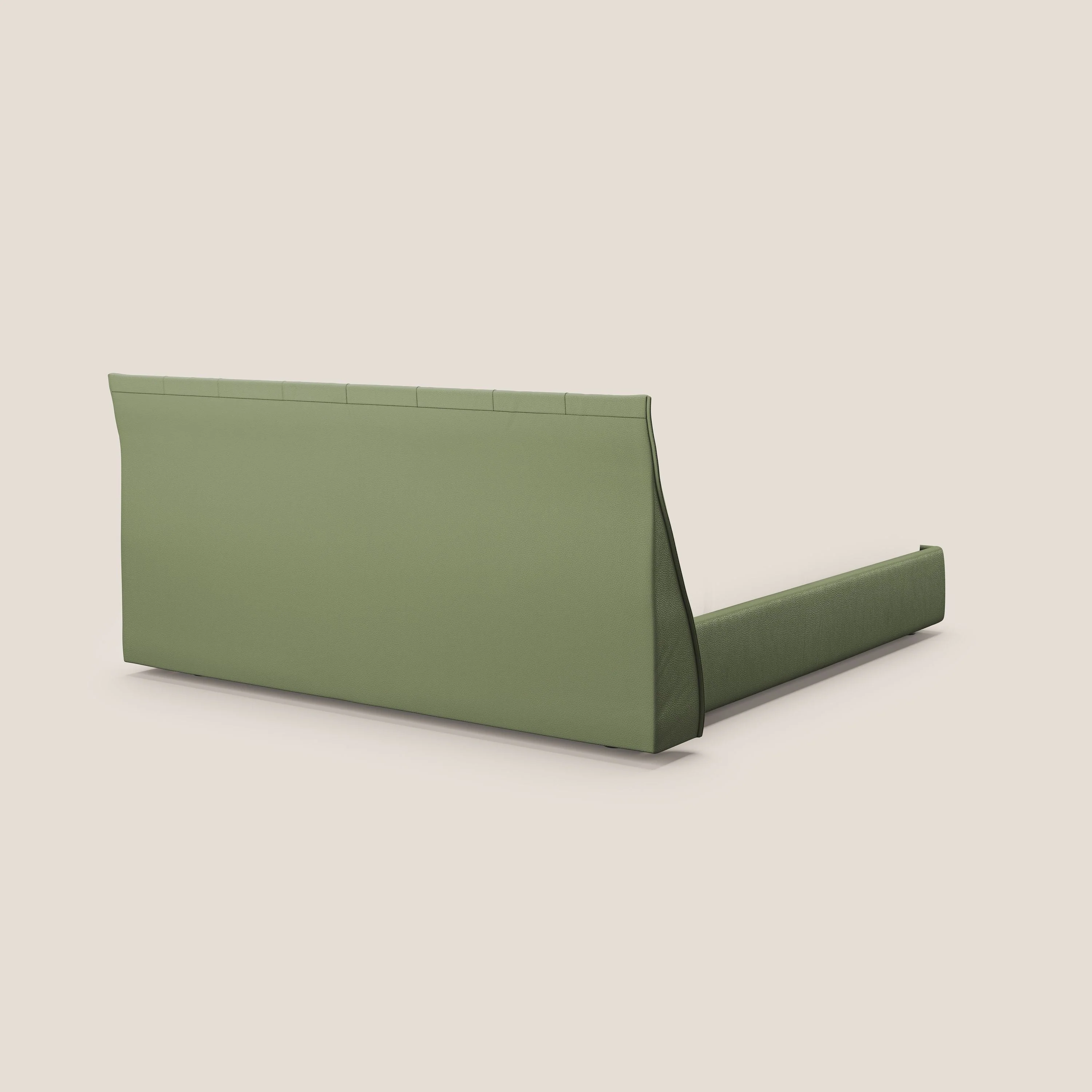 Clizia Lit de design avec coffre de rangement en simili-cuir imperméable T04 vert - Image 5