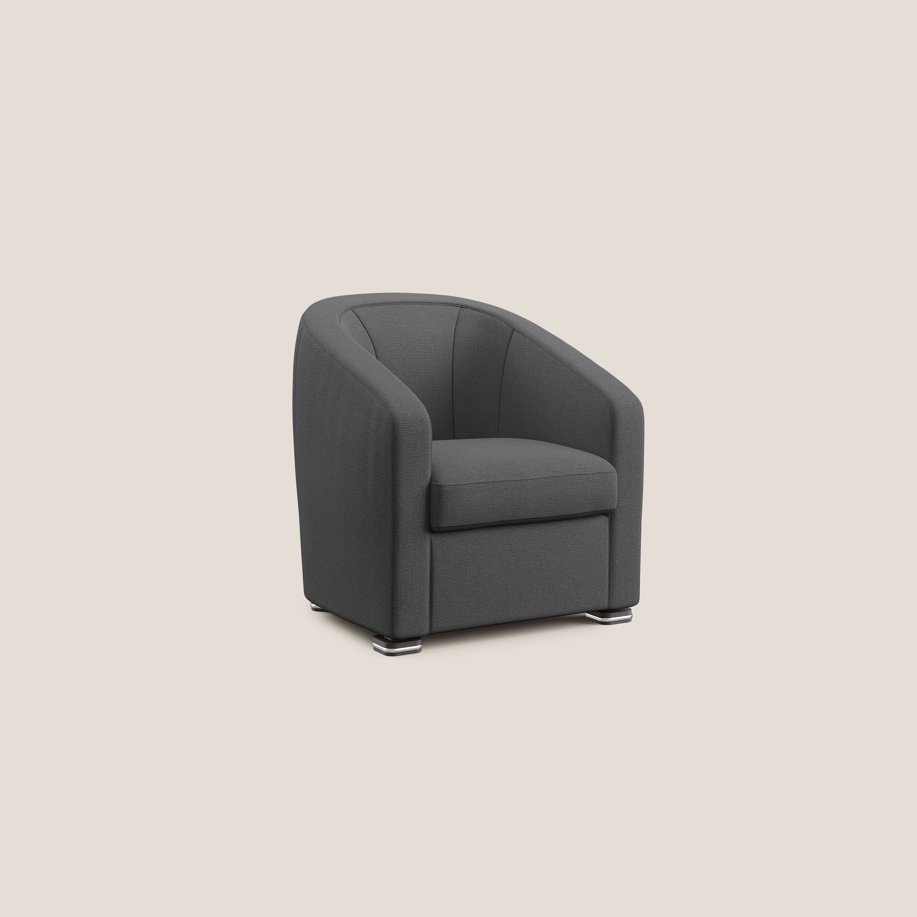 Cloe Fauteuil en tissu détachable à l'eau QuickClean T08 anthracite - Image 2