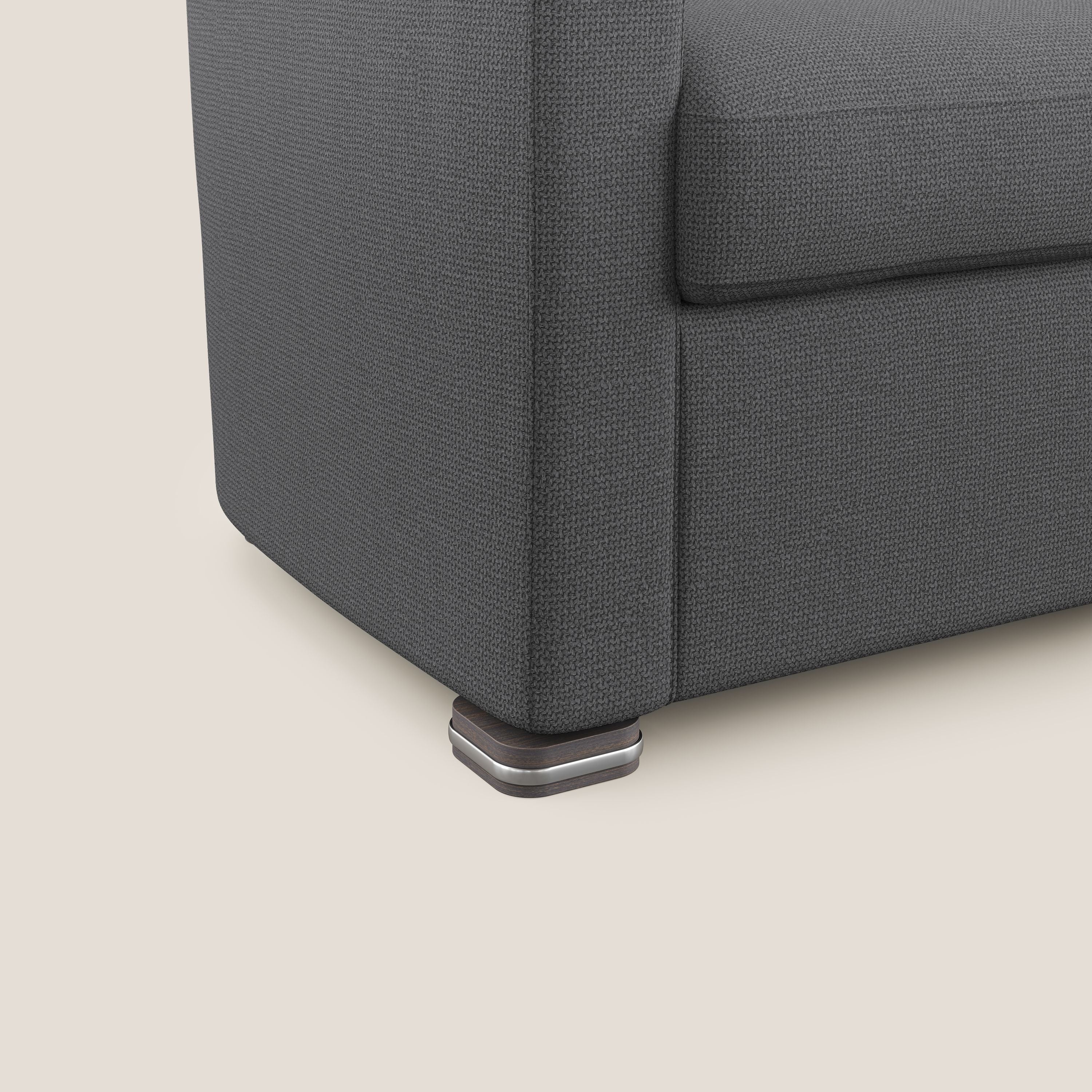 Cloe Fauteuil en tissu détachable à l'eau QuickClean T08 anthracite - Image 5