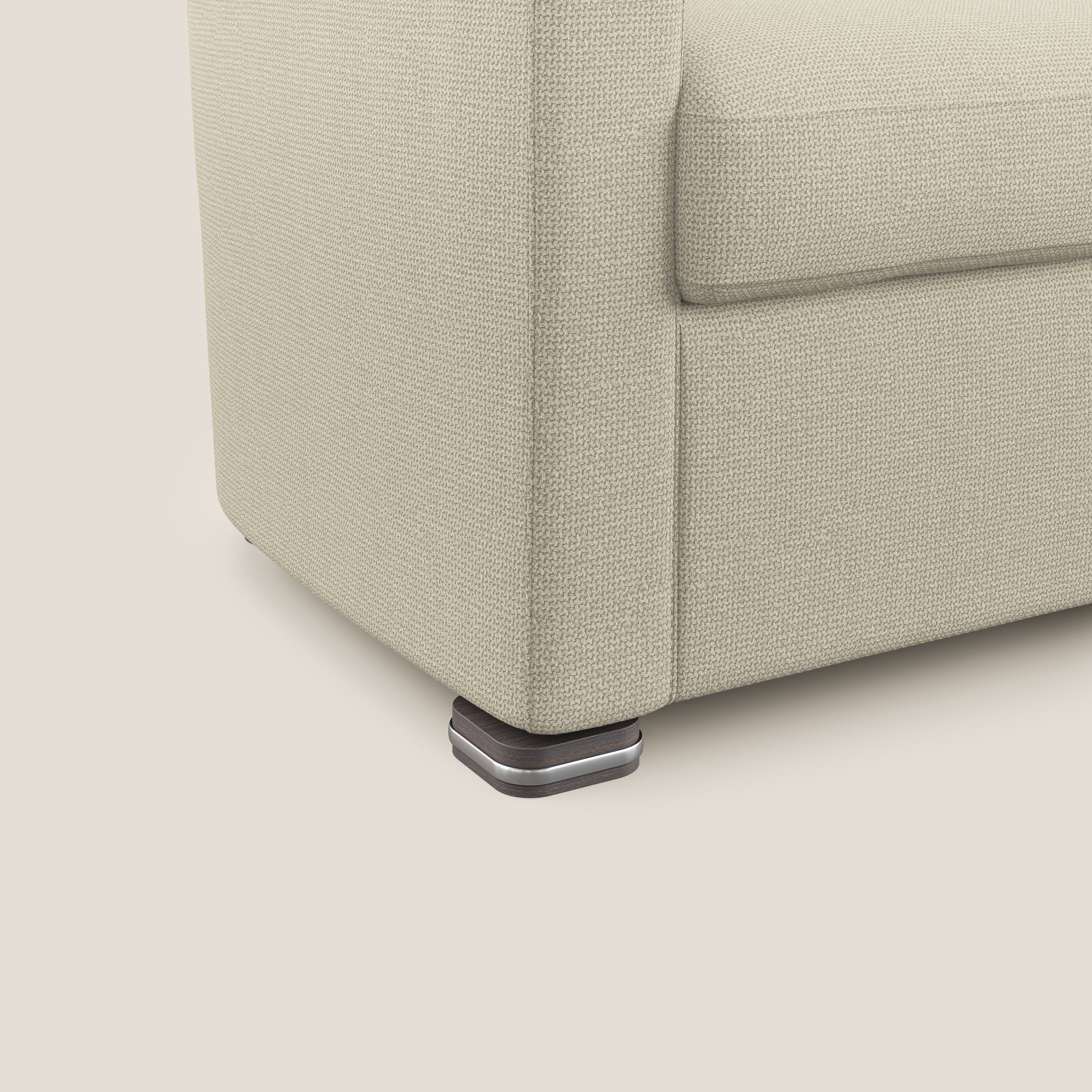 Cloe Fauteuil en tissu détachable à l'eau QuickClean T08 crème - Image 5