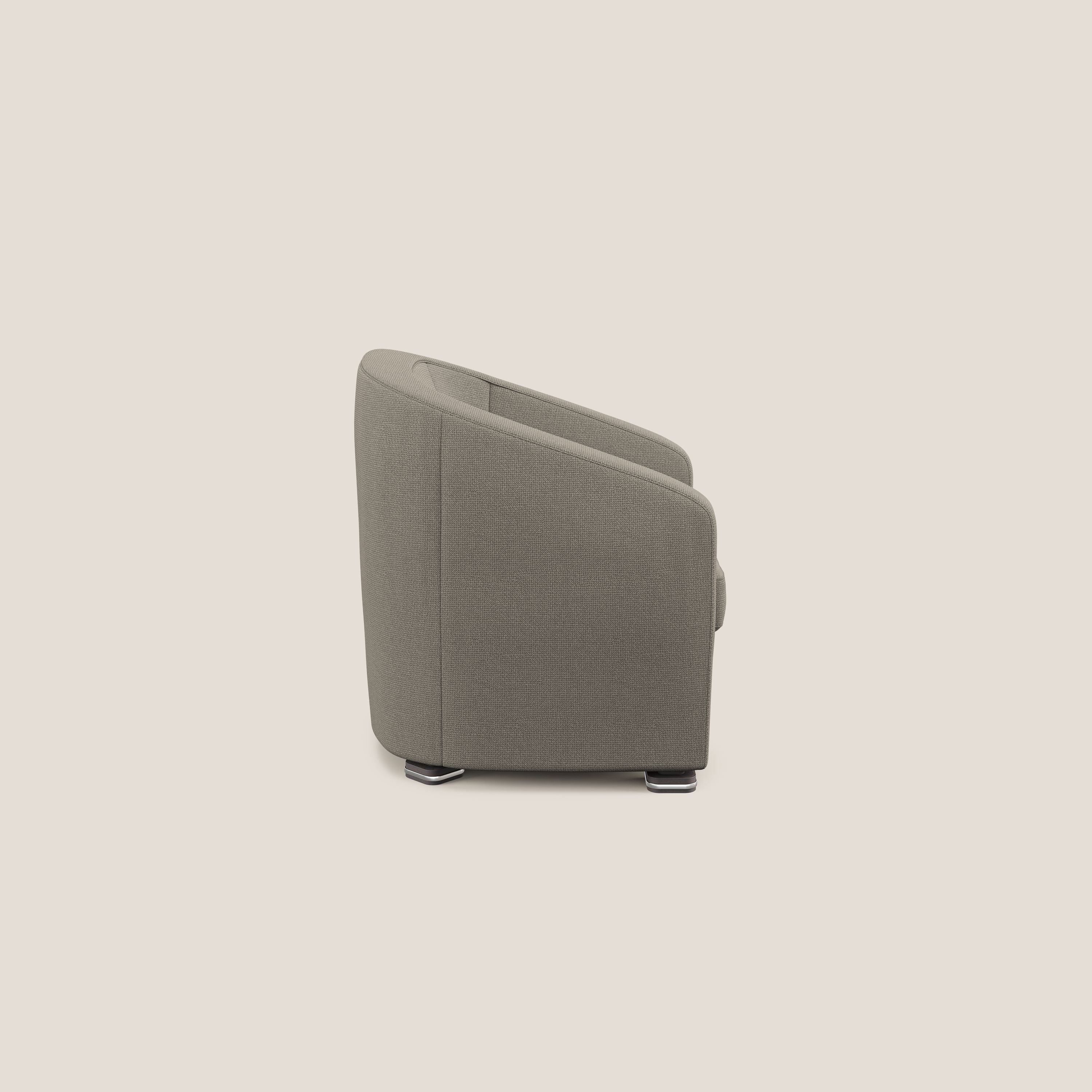 Cloe Fauteuil en tissu détachable à l'eau QuickClean T08 Taupe tortora - Image 3