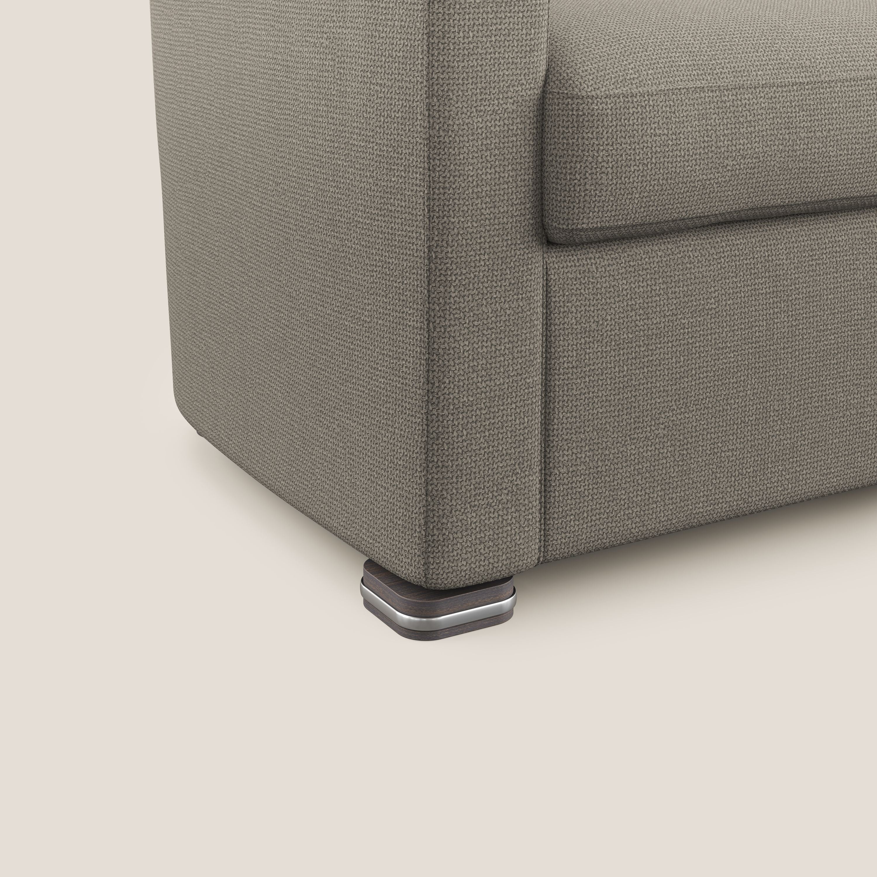 Cloe Fauteuil en tissu détachable à l'eau QuickClean T08 Taupe tortora - Image 5