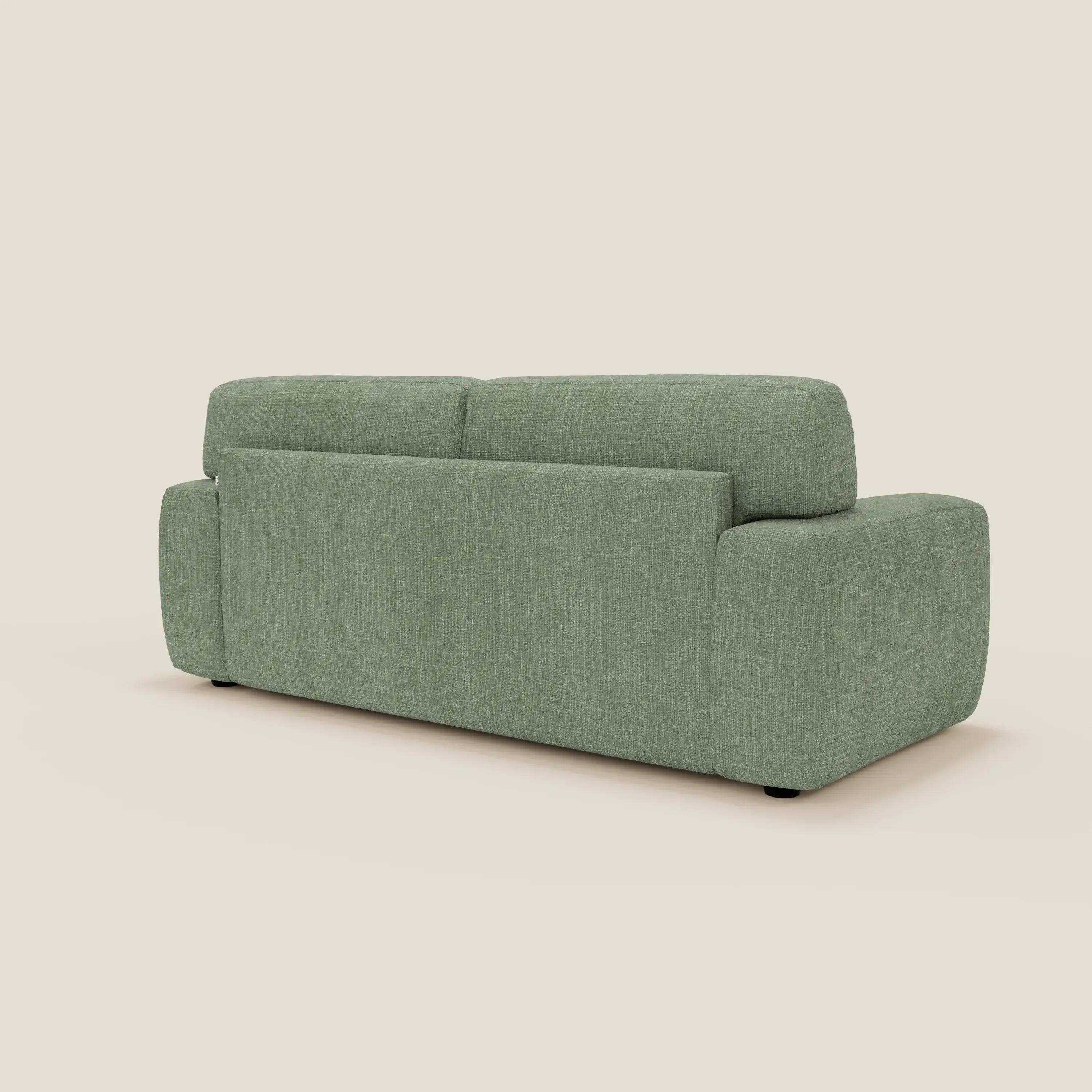 Cloud Canapé convertible matelas H17 cm avec coussins souples en tissu imperméable T06 vert - Image 5