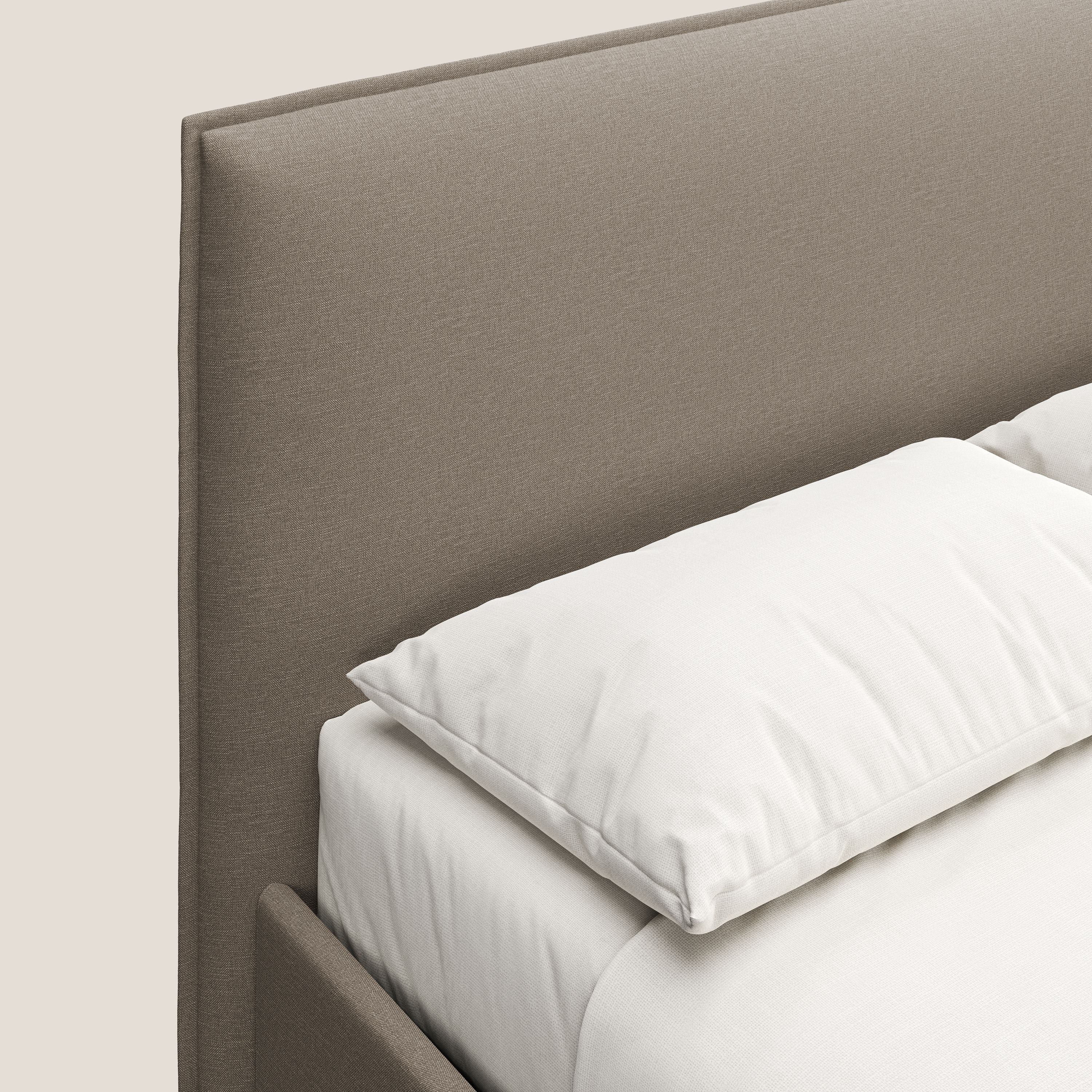 Costanza lit coffre et déhoussable en tissu mixte coton imperméable T13 beige - Image 6