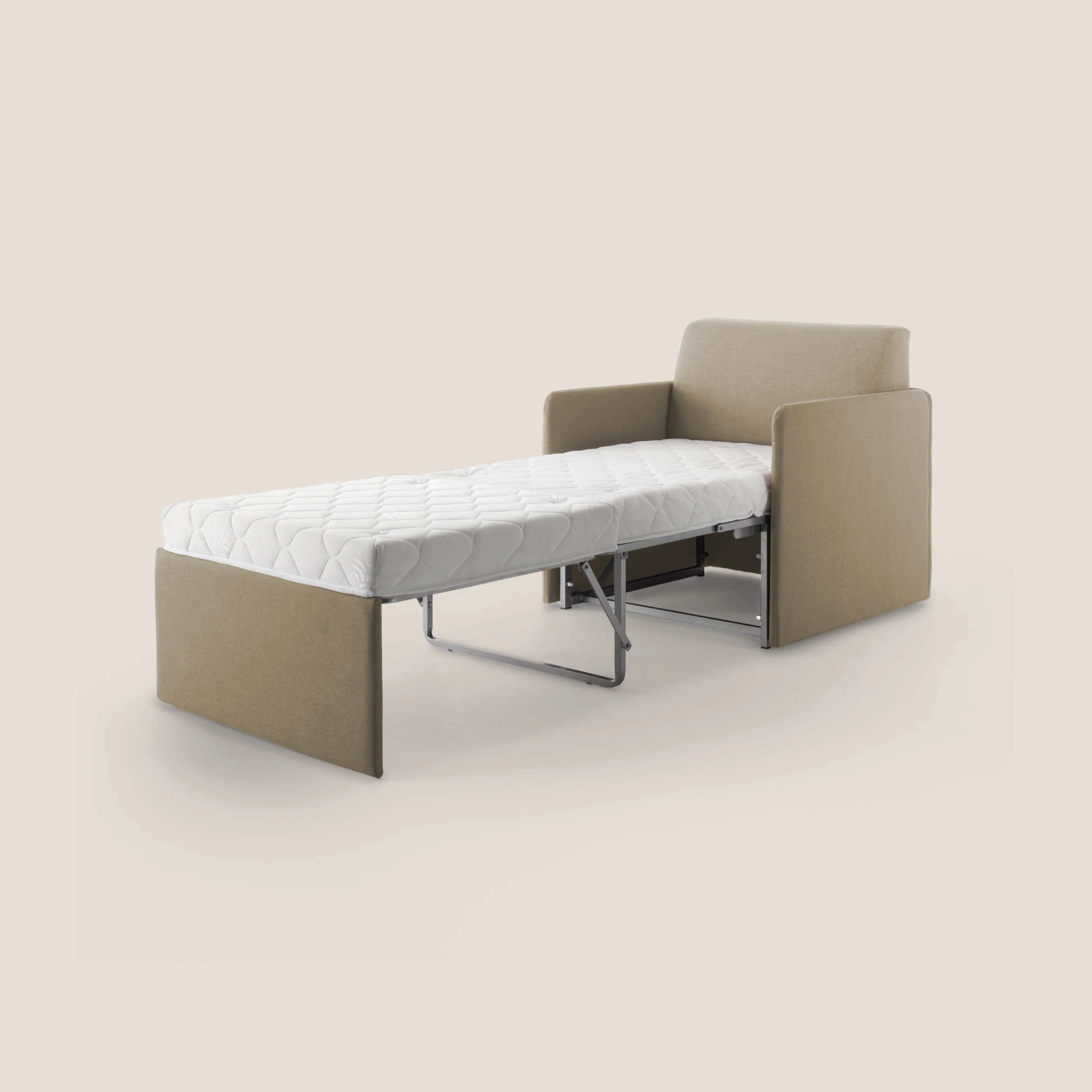 DAG Fauteuil lit en tissu imperméable T13 beige - Image 2