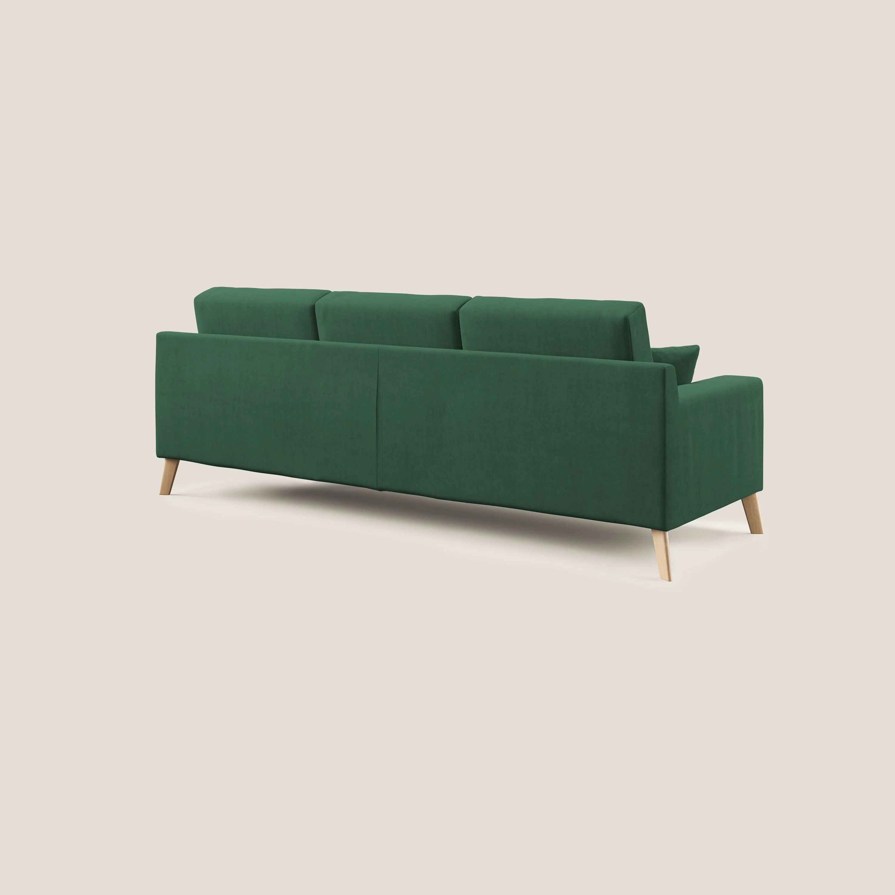 Danish canapé d'angle moderne reversible en tissu doux imperméable T02 vert - Image 4