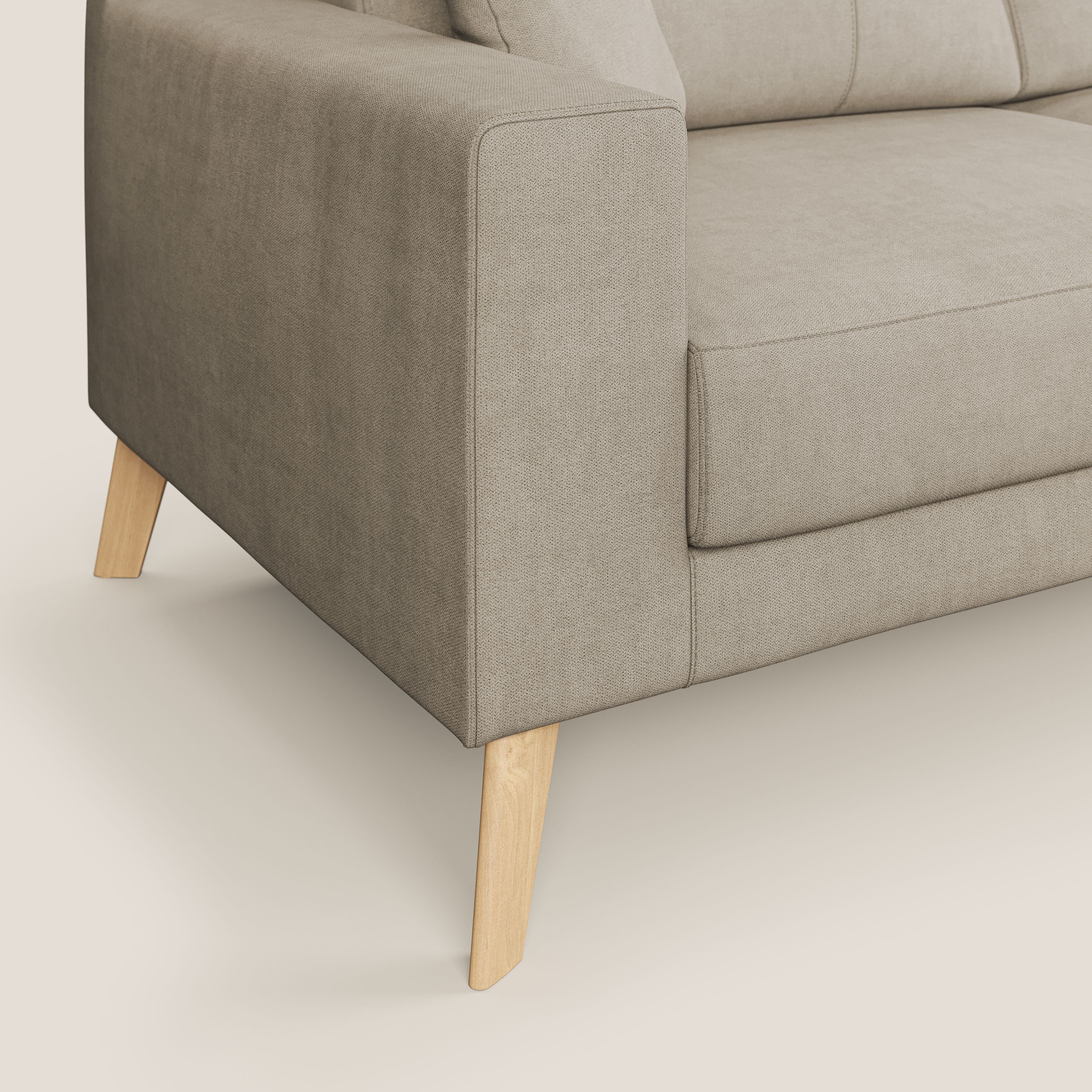 Danish canapé moderne en tissu doux imperméable T02 beige - Image 5