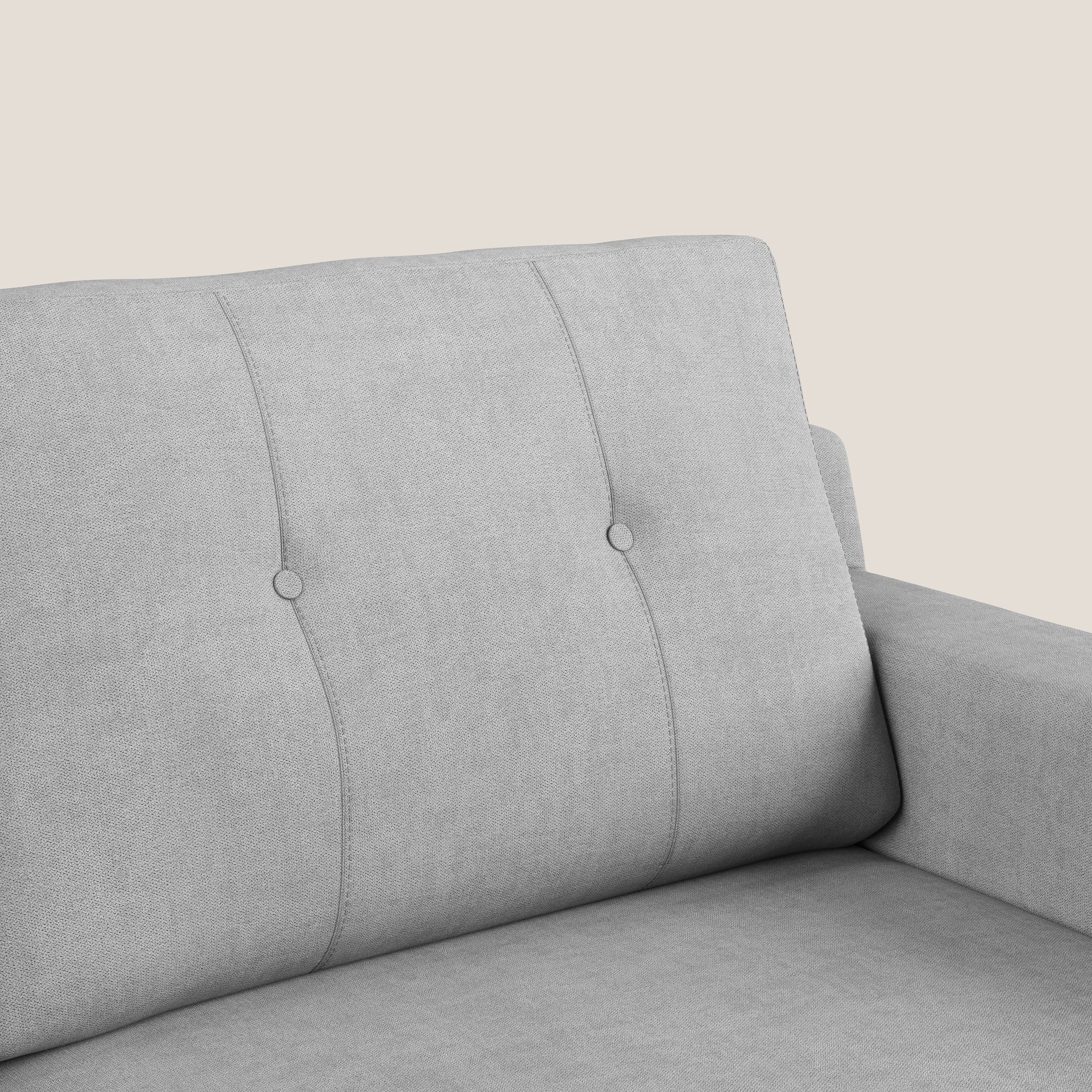 Danish canapé moderne en tissu doux imperméable T02 gris clair - Image 7
