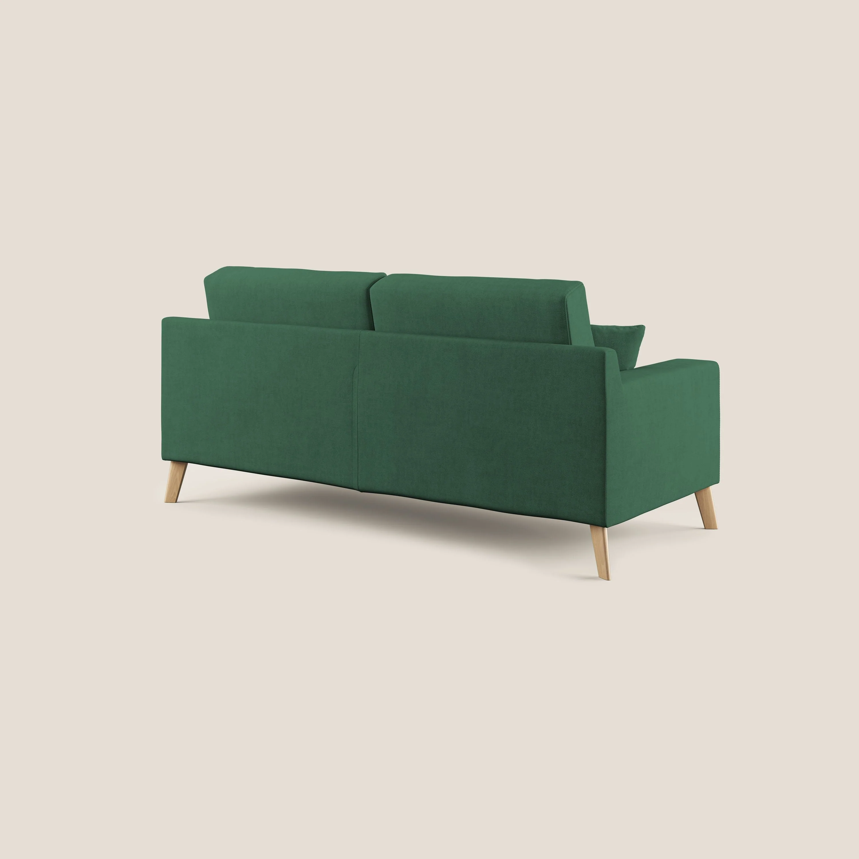 Danish canapé moderne en tissu doux imperméable T02 vert - Image 4