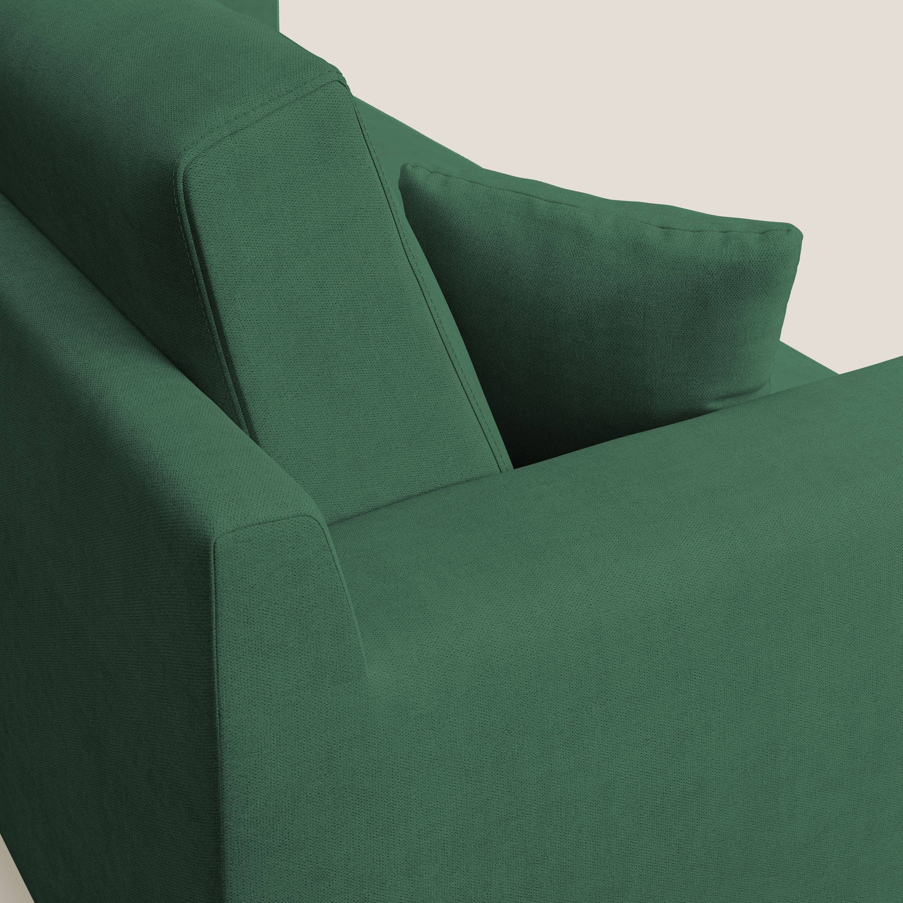 Danish canapé moderne en tissu doux imperméable T02 vert - Image 6