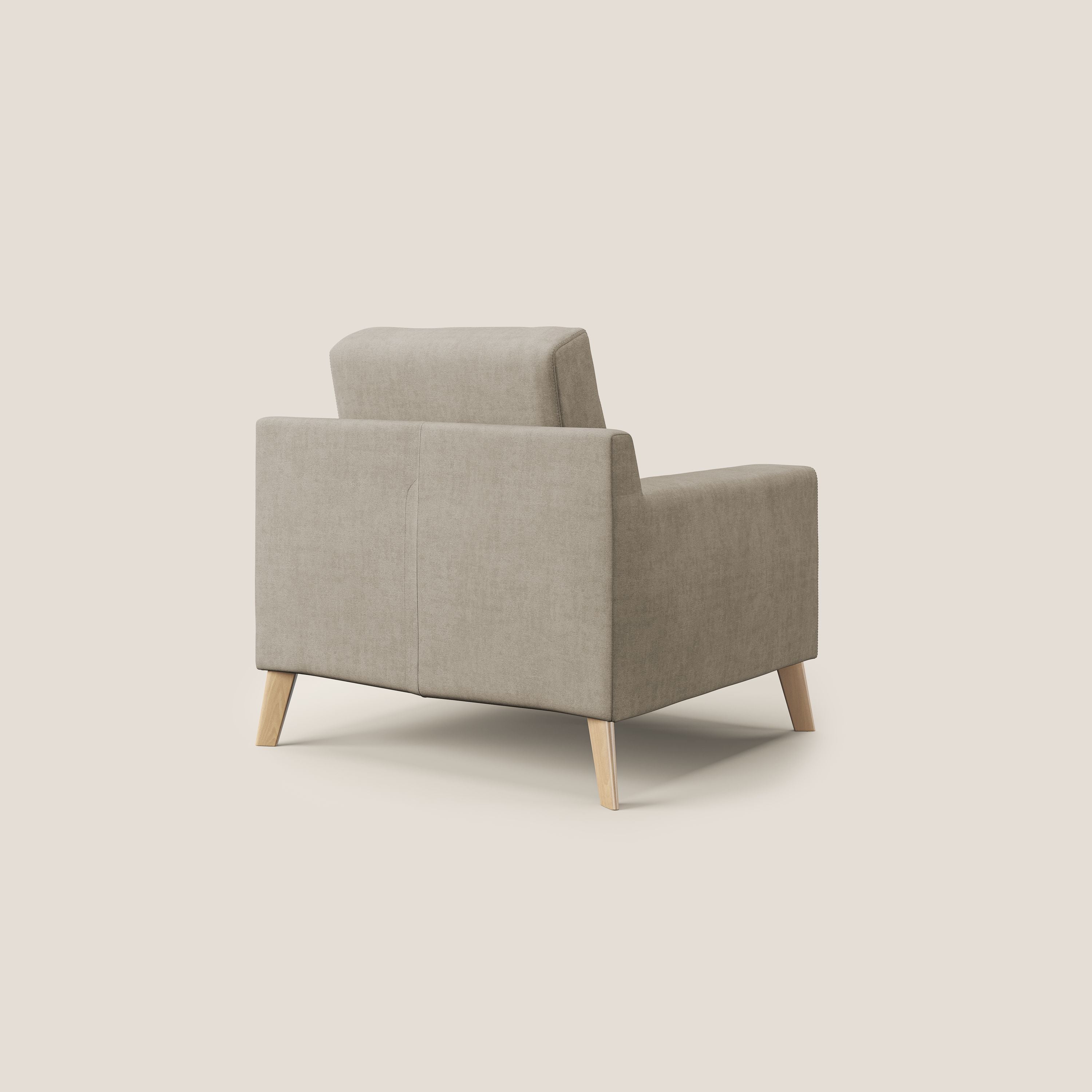 Danish Fauteuil en tissu doux imperméable T02 beige - Image 4