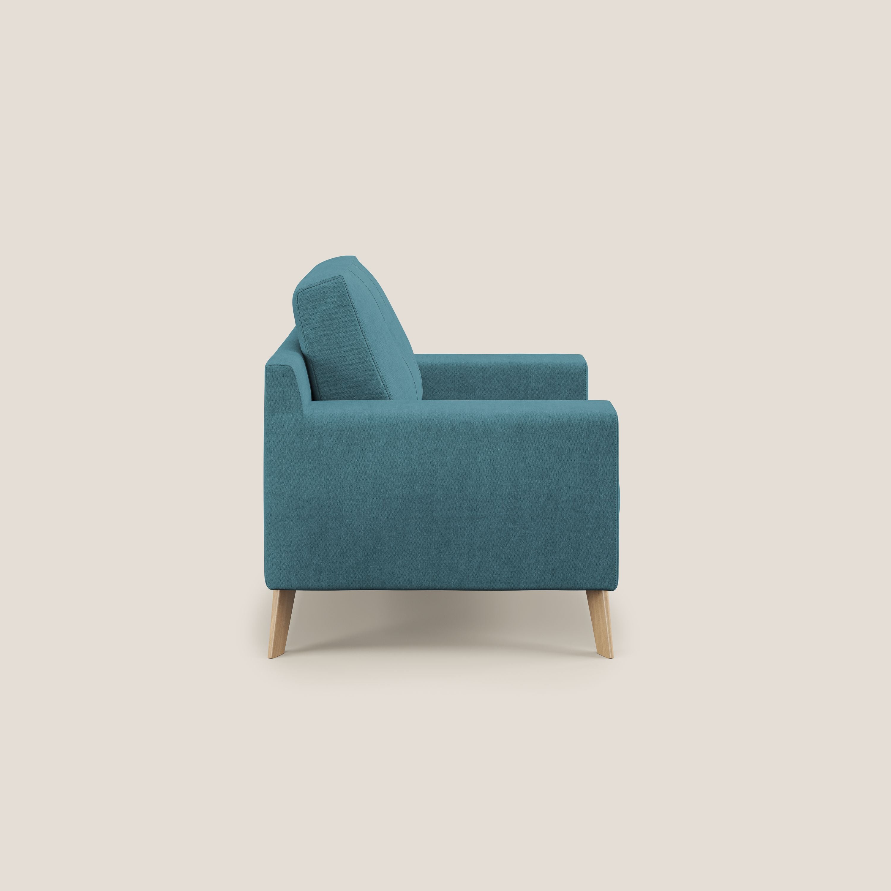 Danish Fauteuil en tissu doux imperméable T02 bleu ciel - Image 3