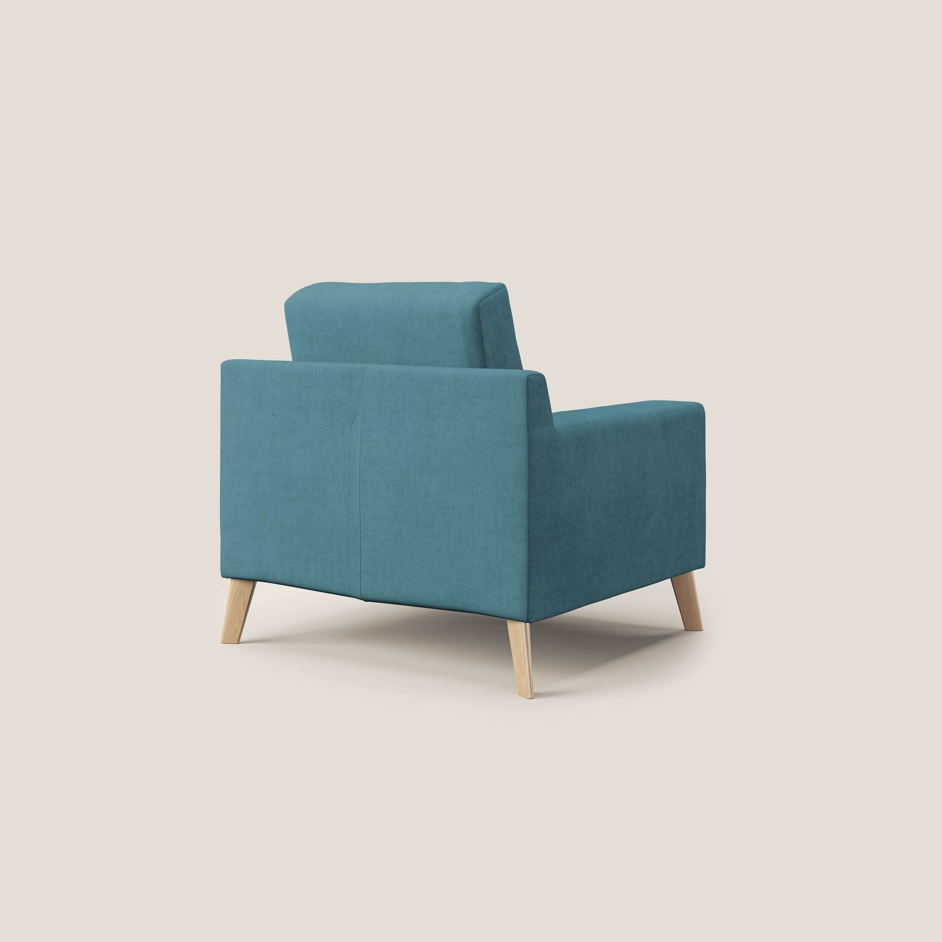 Danish Fauteuil en tissu doux imperméable T02 bleu ciel - Image 4