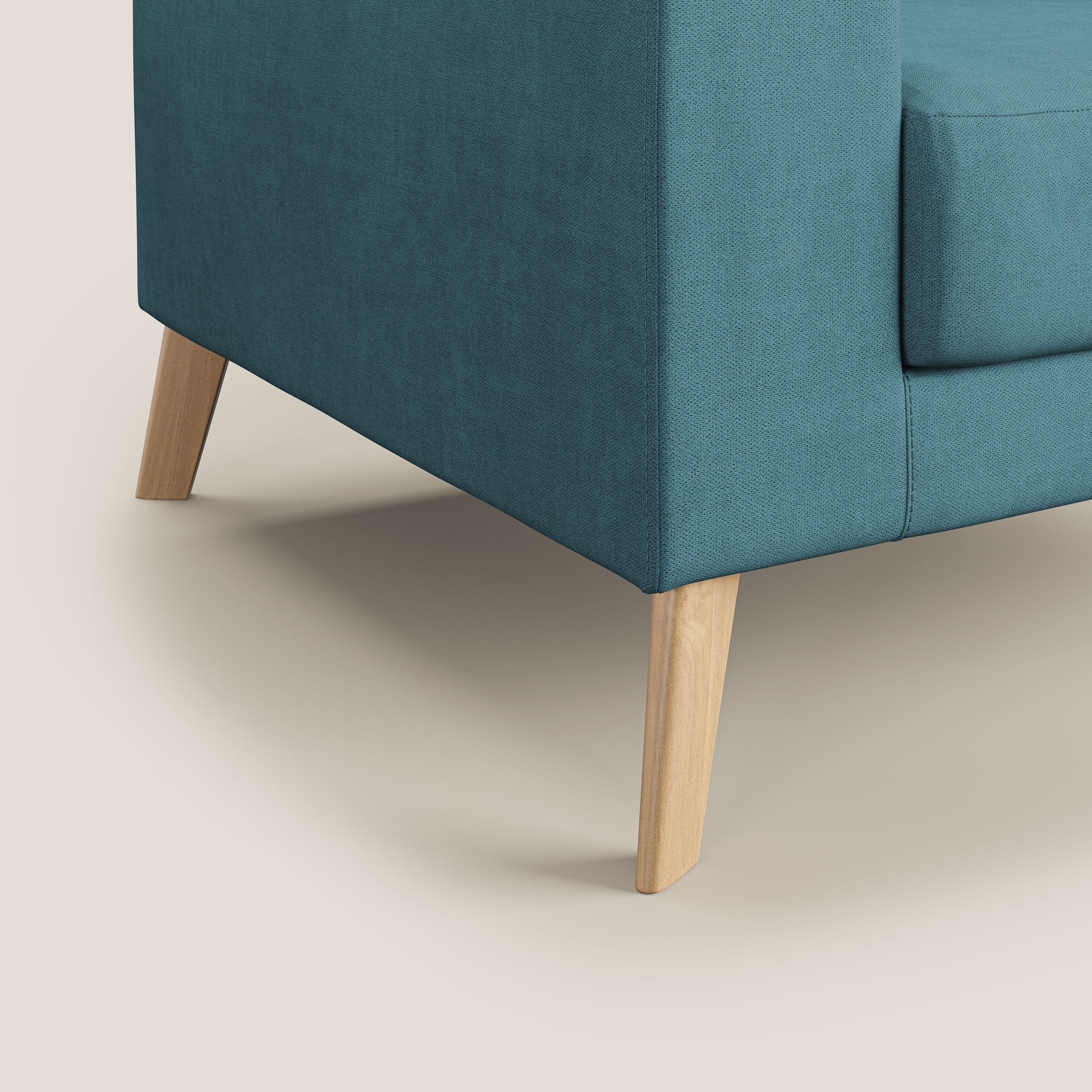 Danish Fauteuil en tissu doux imperméable T02 bleu ciel - Image 5