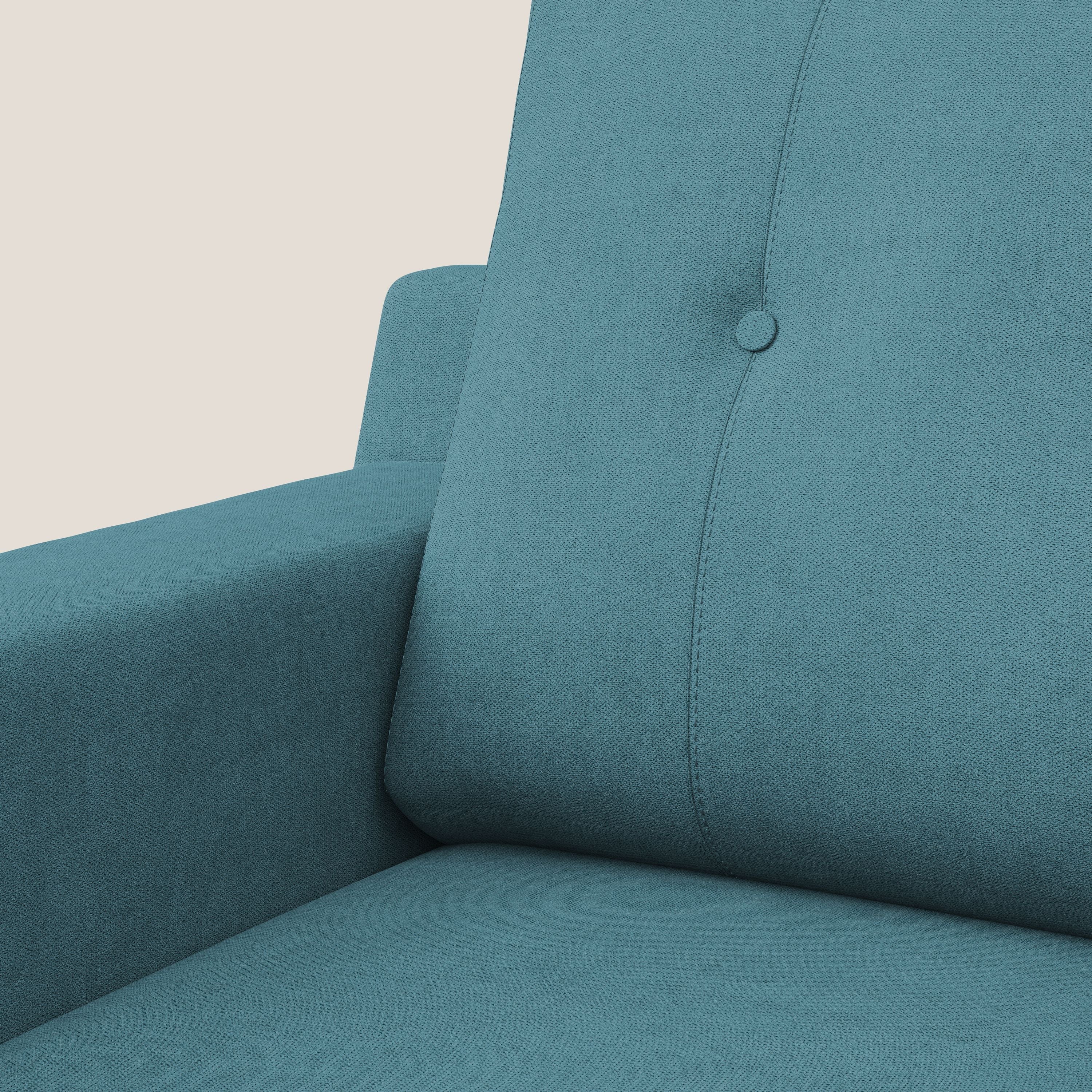 Danish Fauteuil en tissu doux imperméable T02 bleu ciel - Image 7
