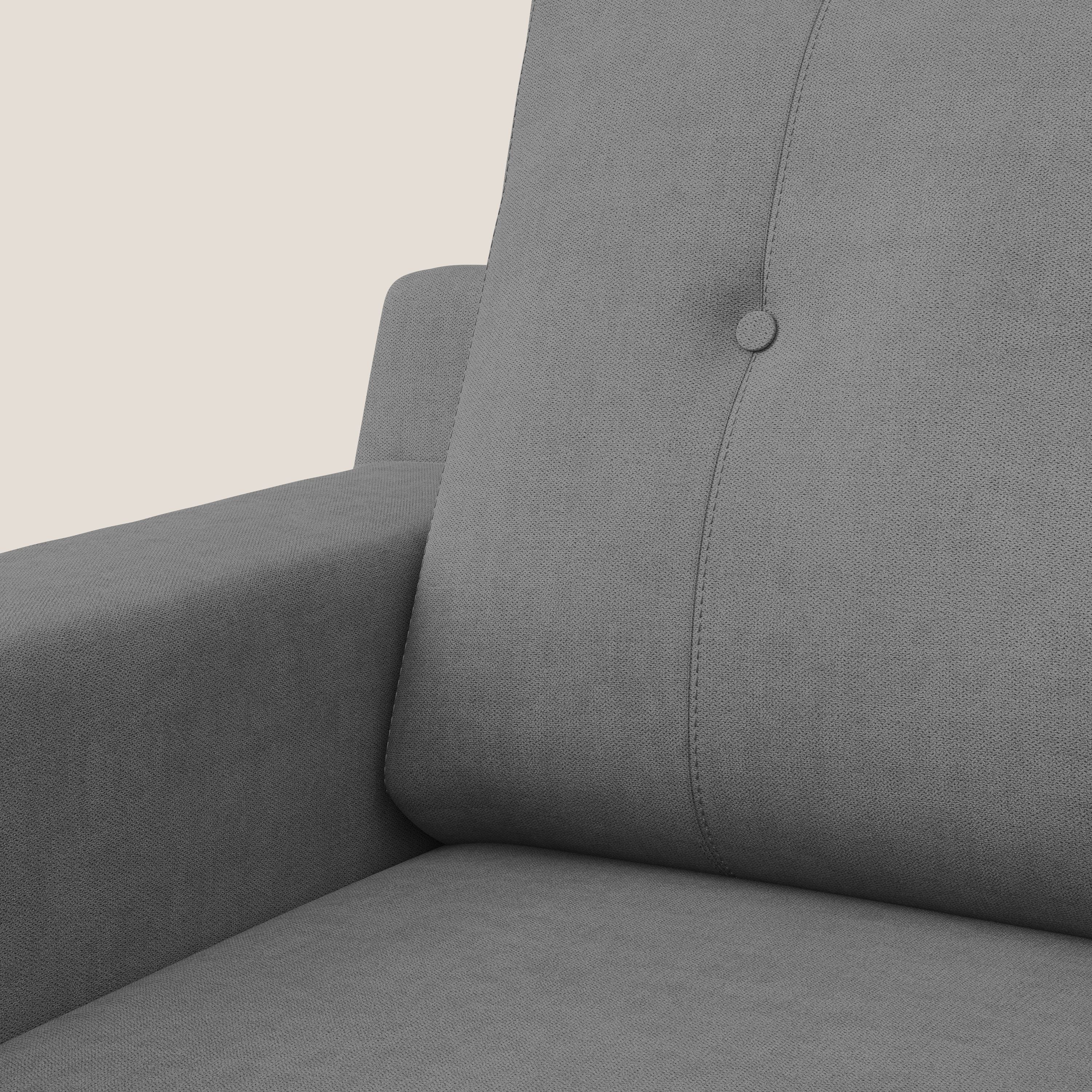 Danish Fauteuil en tissu doux imperméable T02 gris - Image 7