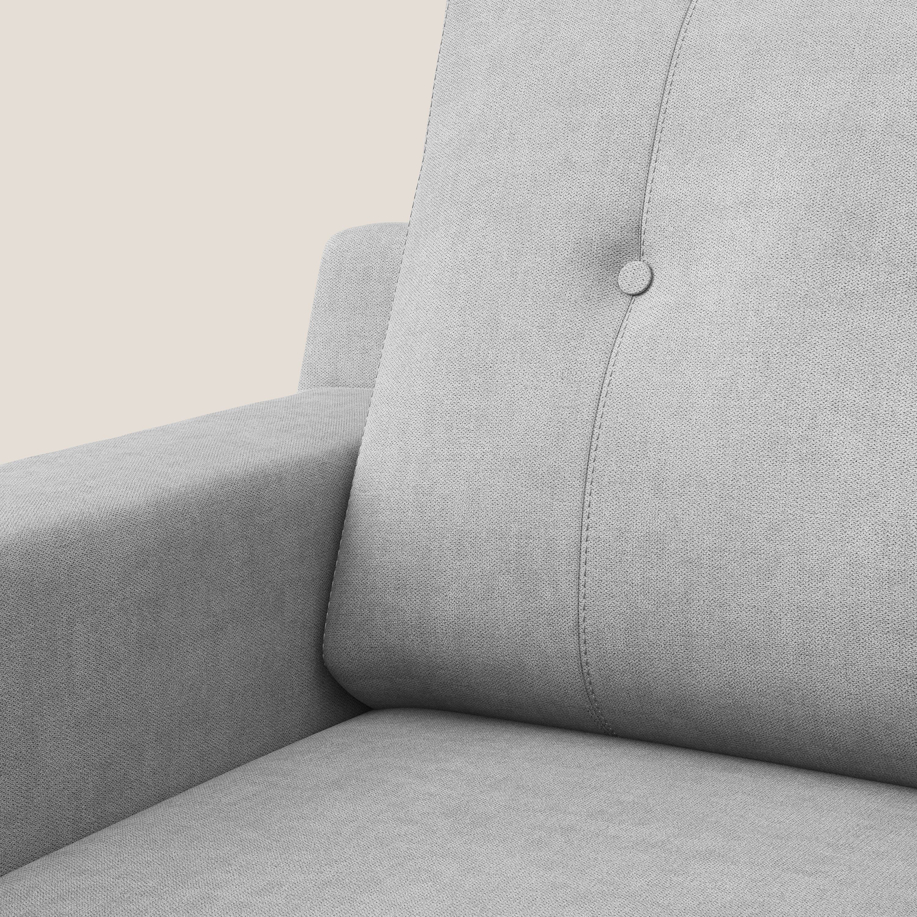 Danish Fauteuil en tissu doux imperméable T02 gris clair - Image 7