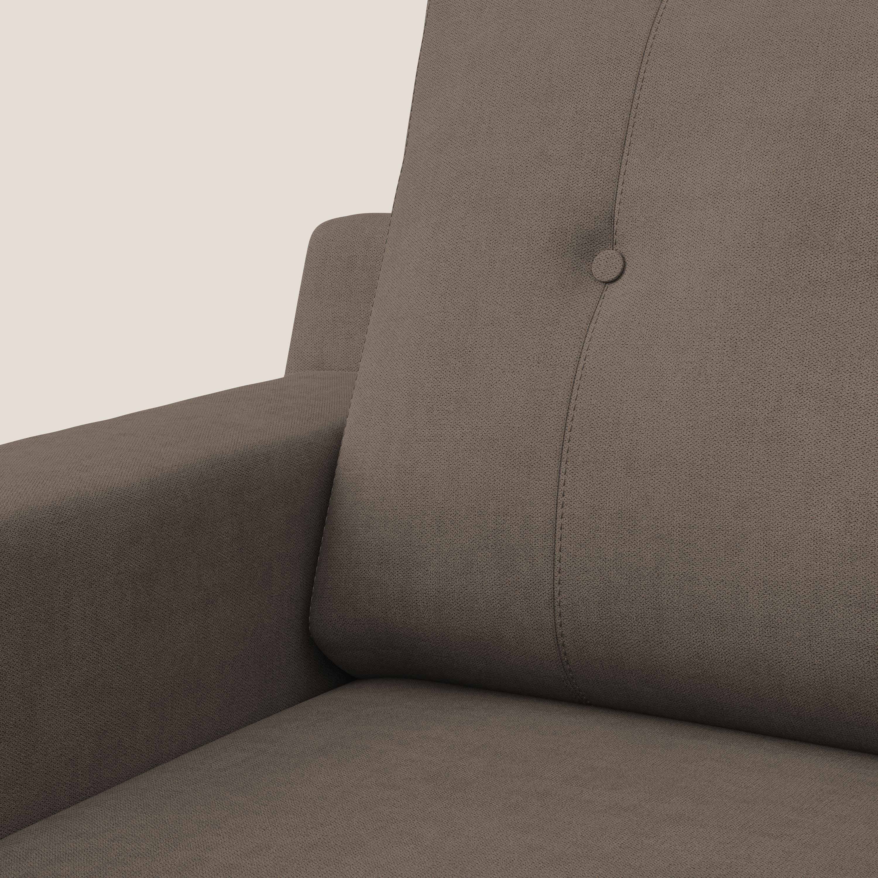 Danish Fauteuil en tissu doux imperméable T02 marron - Image 7