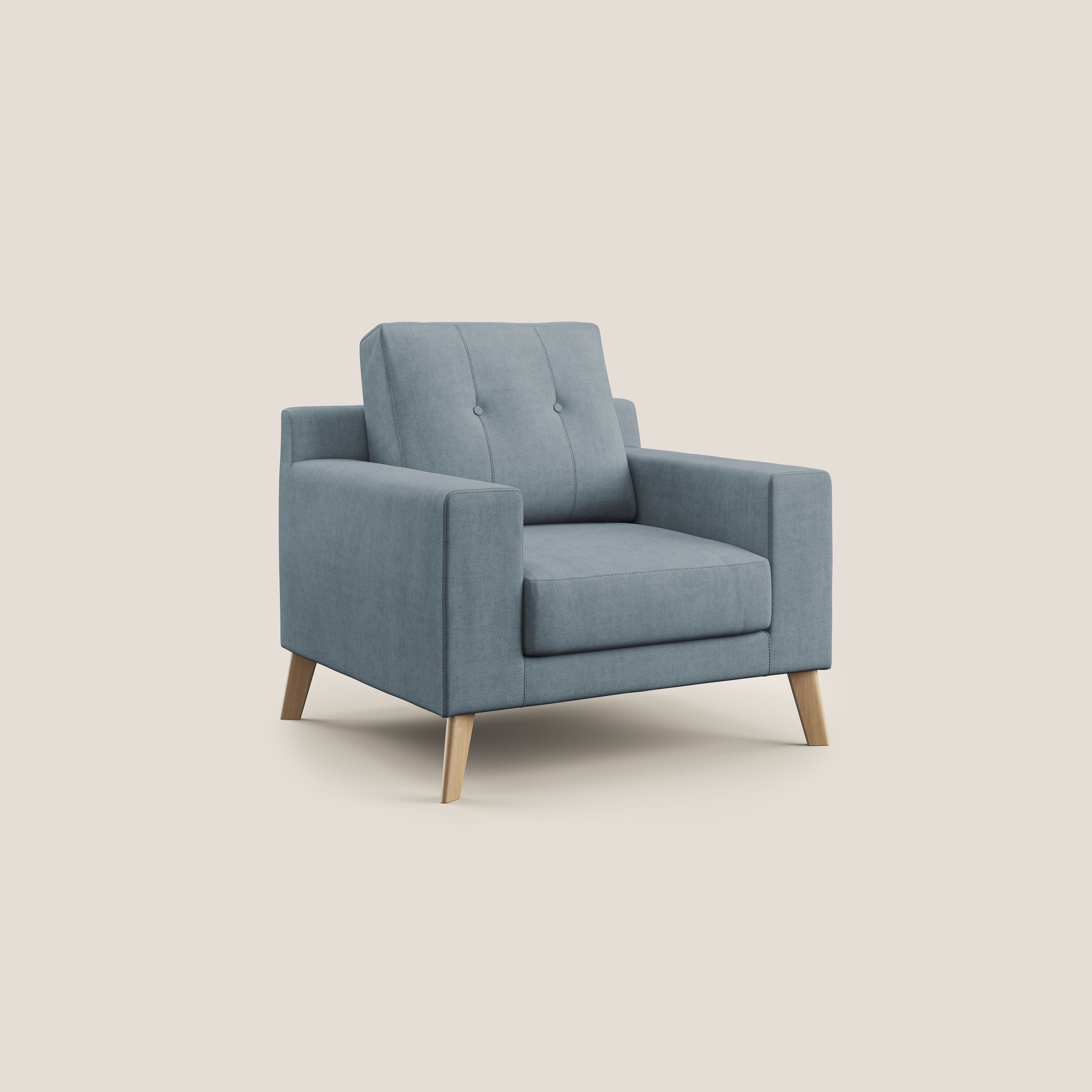Danish Fauteuil en tissu doux imperméable T02 sucre glace - Image 2