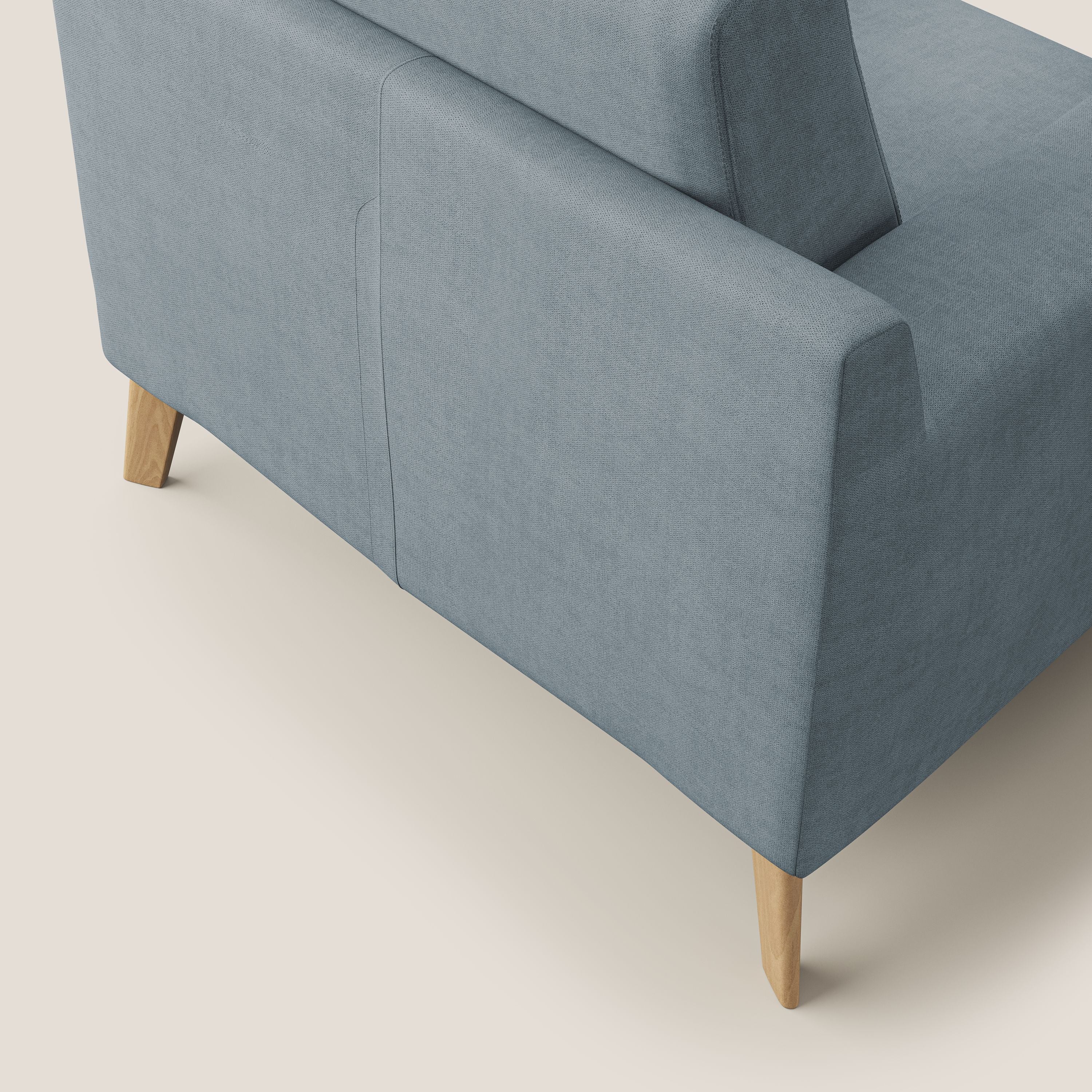 Danish Fauteuil en tissu doux imperméable T02 sucre glace - Image 6