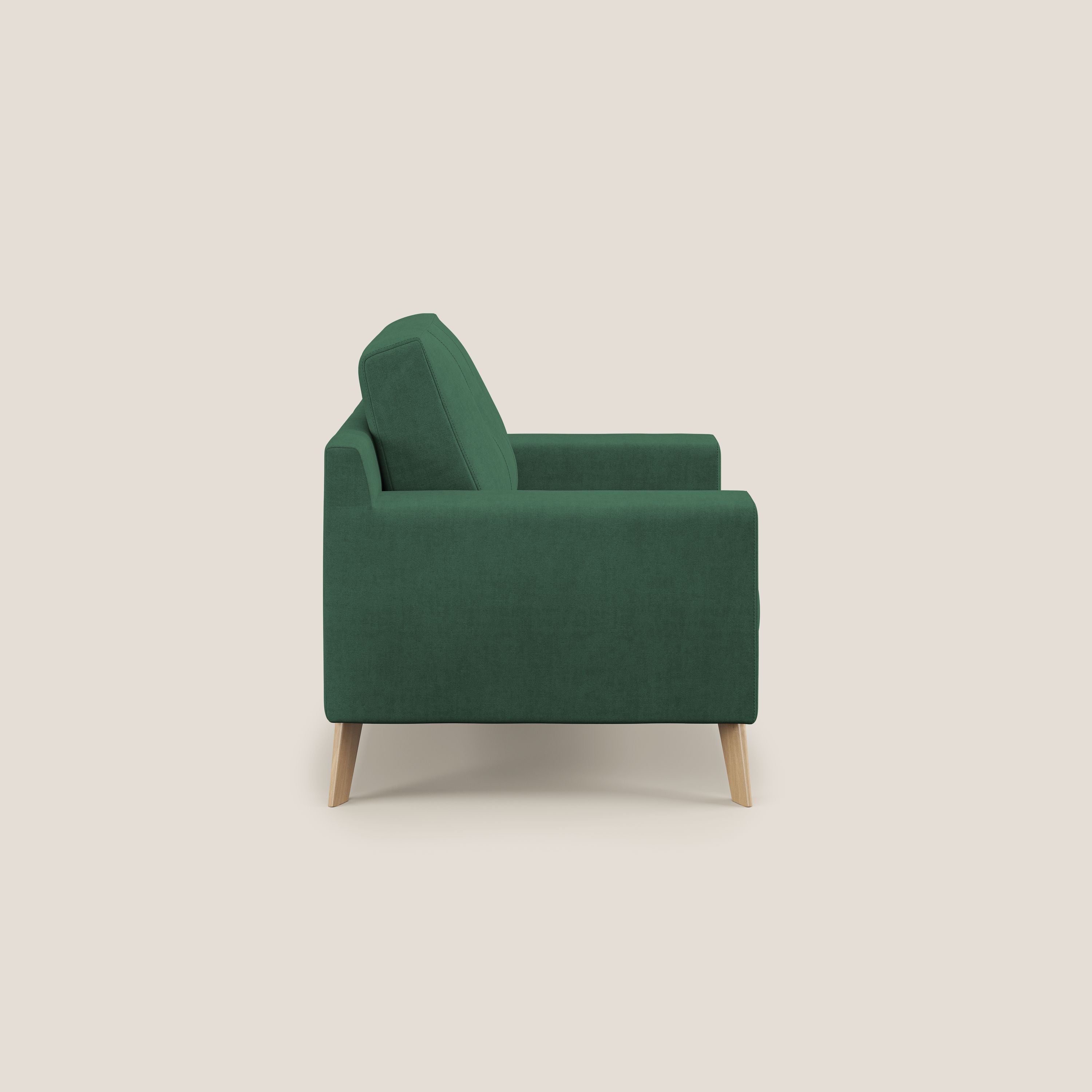 Danish Fauteuil en tissu doux imperméable T02 vert - Image 3
