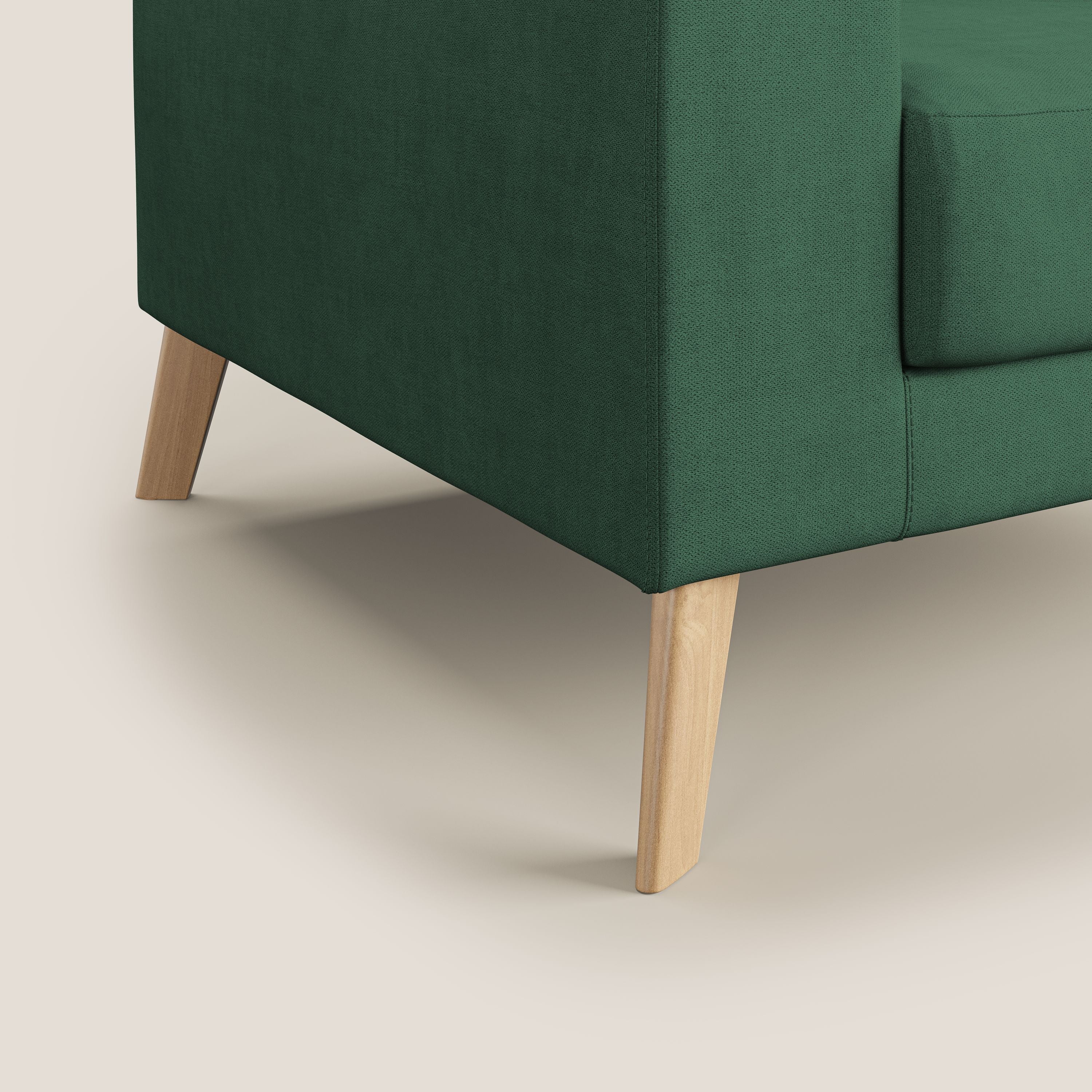 Danish Fauteuil en tissu doux imperméable T02 vert - Image 5