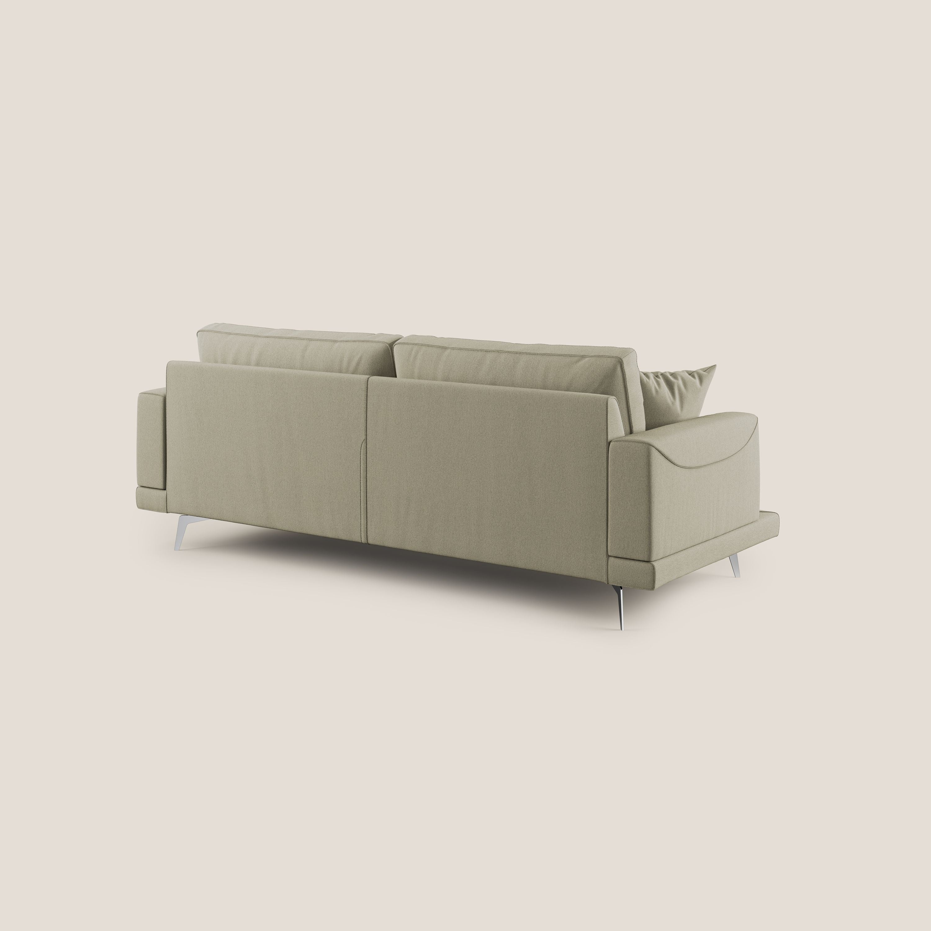 Dorian canapé moderne en tissu doux anti-tache T05 crème - Image 4