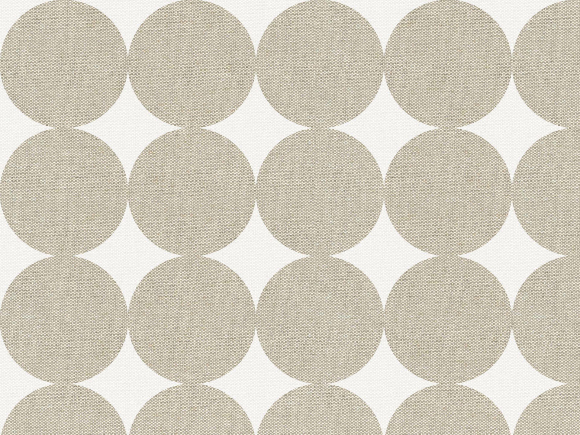 Dot coussins géométriques en tissu hydrofuge beige - Image 2
