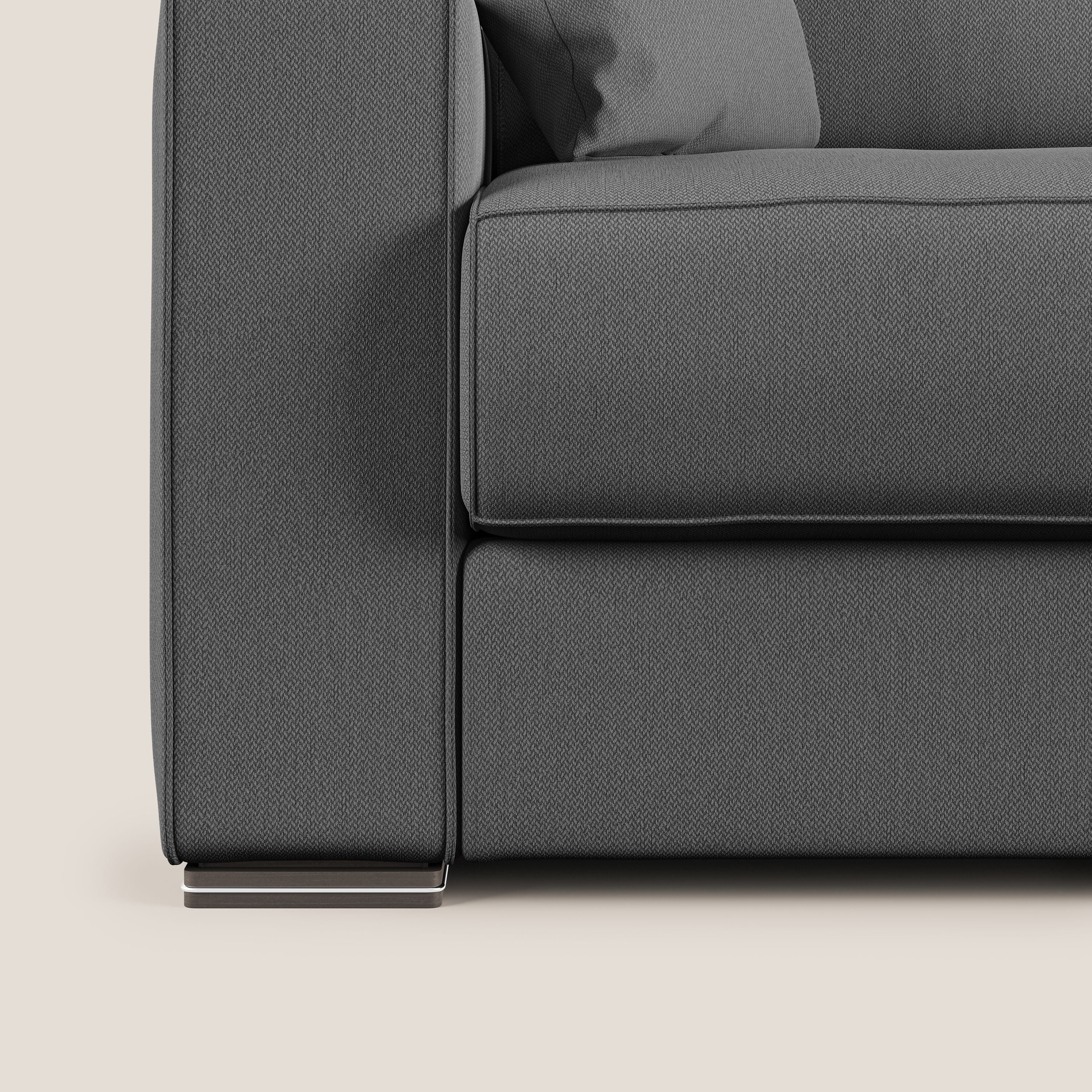 Dream Canapé convertible d'angle en tissu détachable T05 anthracite - Image 9
