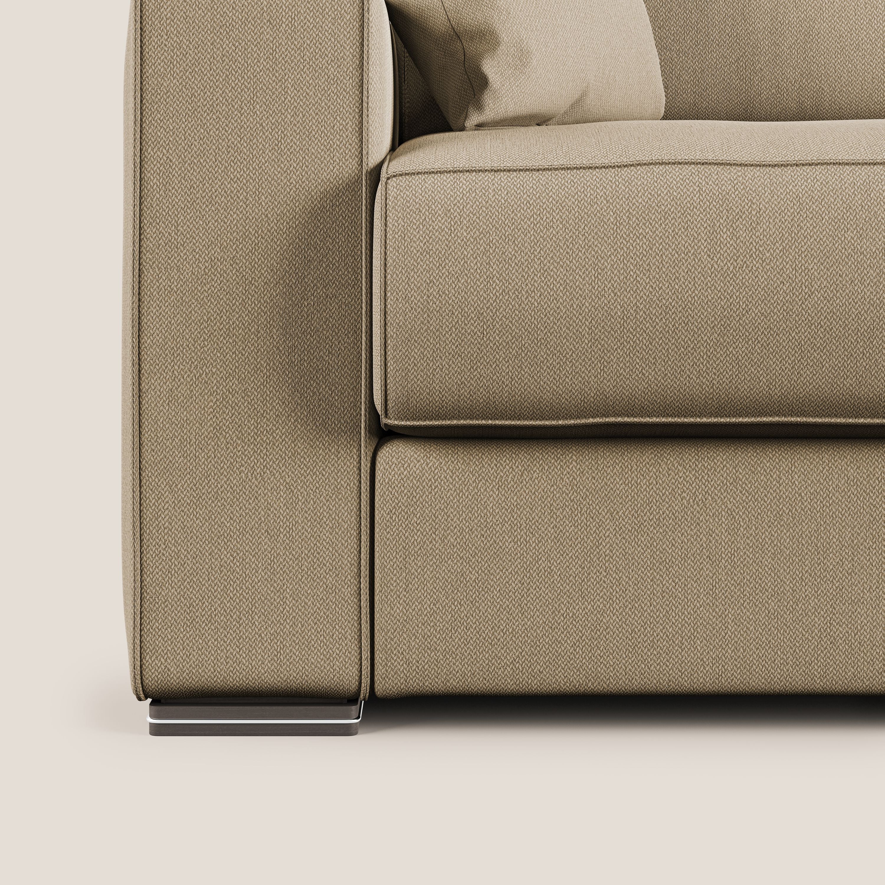 Dream Canapé convertible d'angle en tissu détachable T05 beige - Image 10