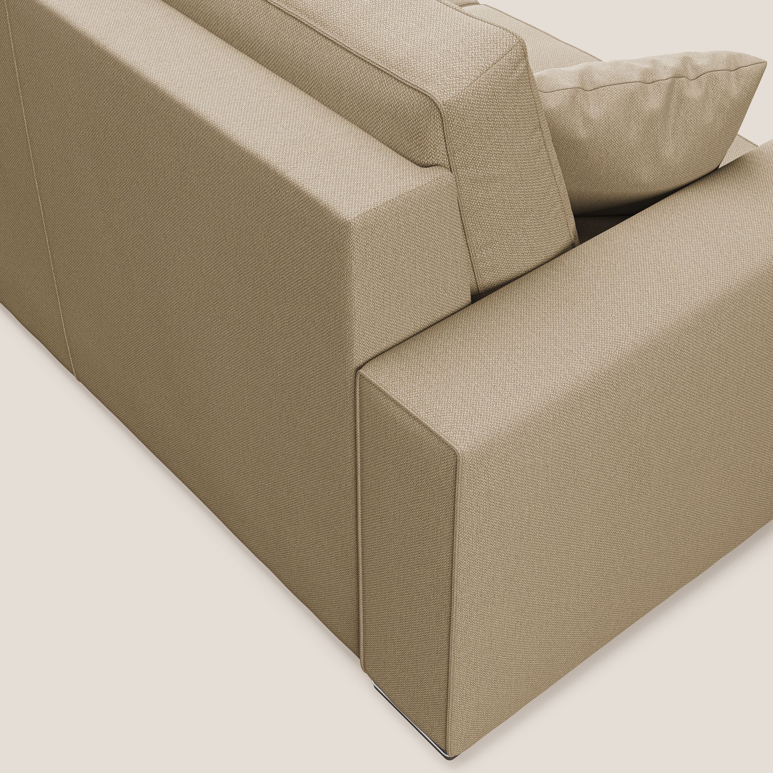Dream Canapé convertible d'angle en tissu détachable T05 beige - Image 7