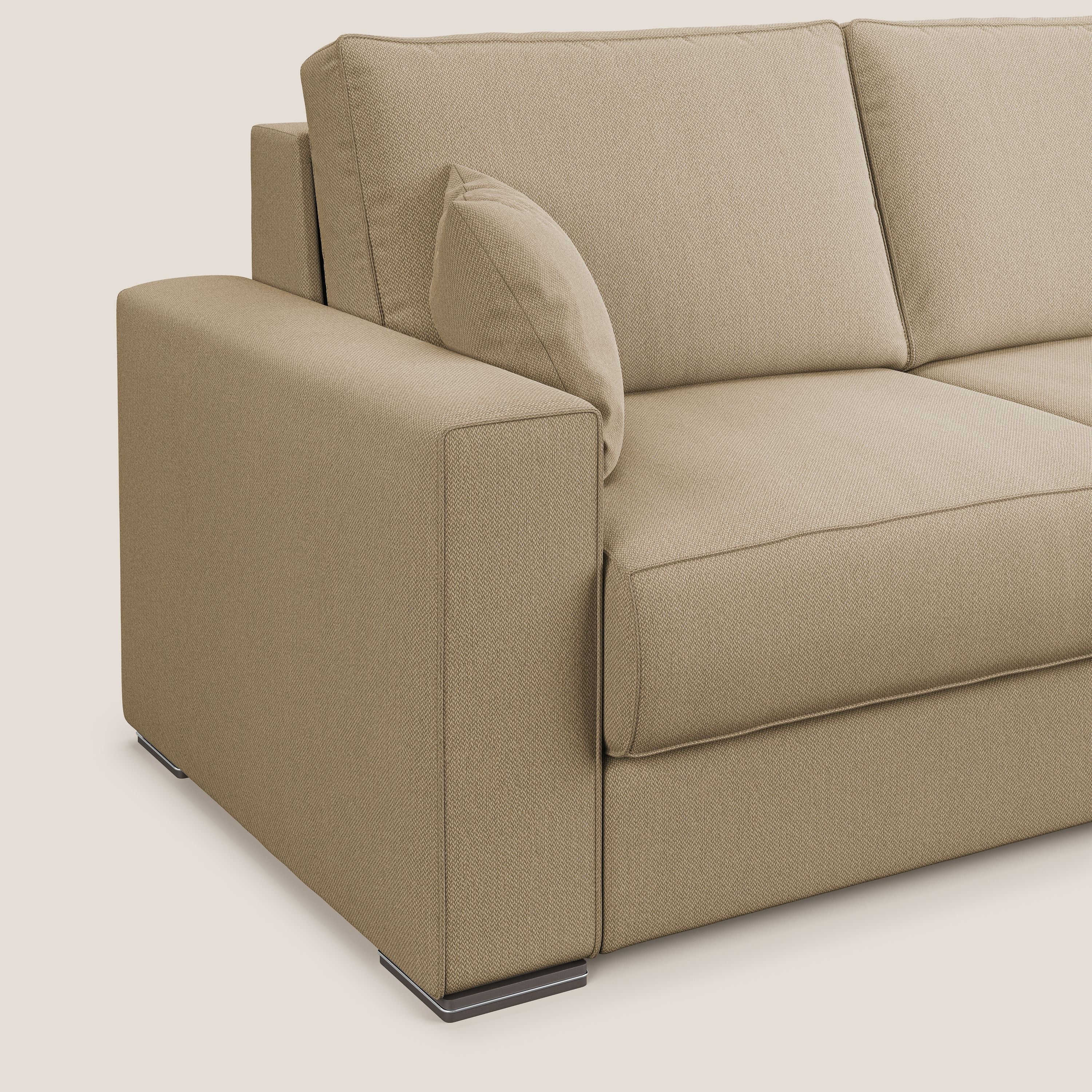 Dream Canapé convertible d'angle en tissu détachable T05 beige - Image 9