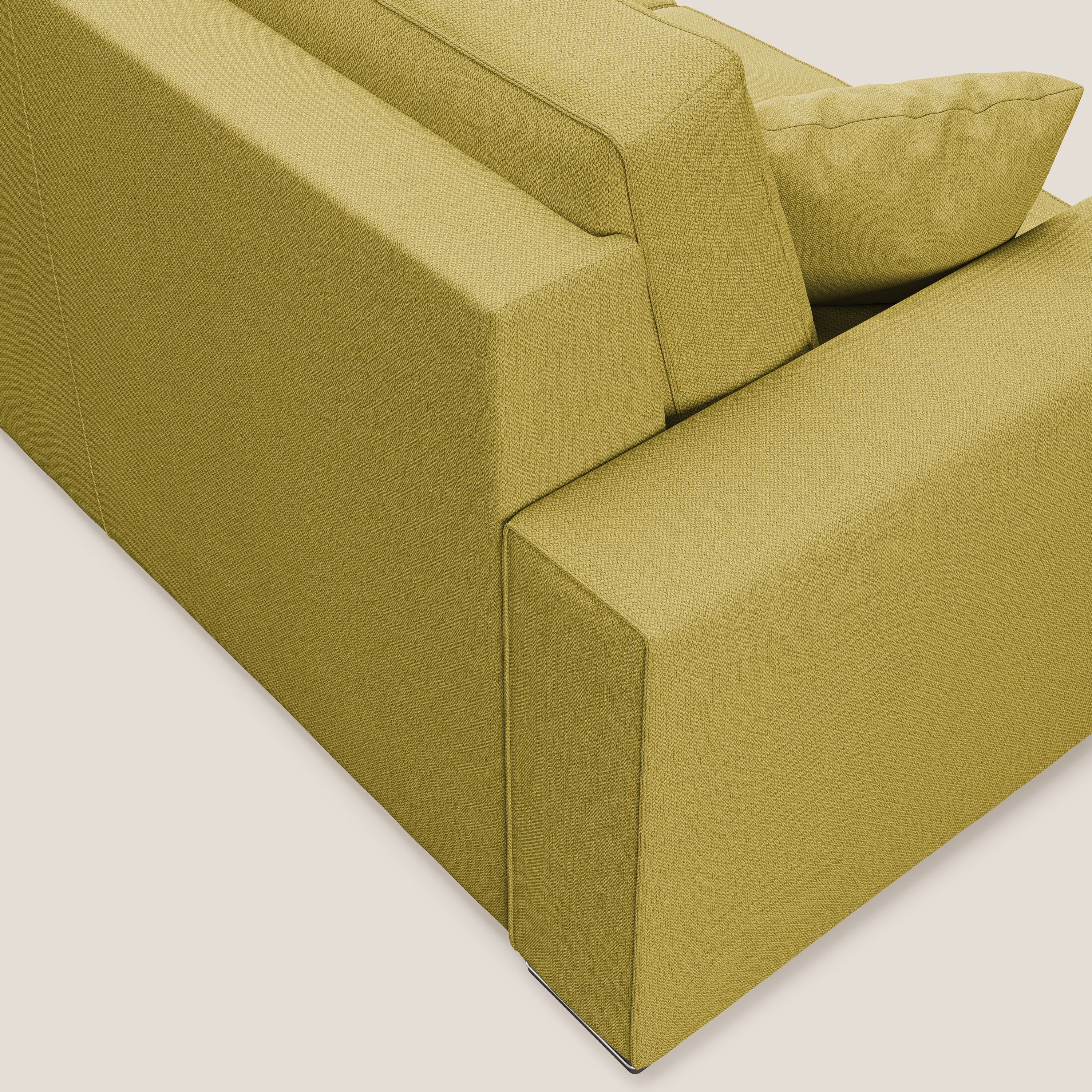 Dream Canapé convertible d'angle en tissu détachable T05 jaune - Image 6