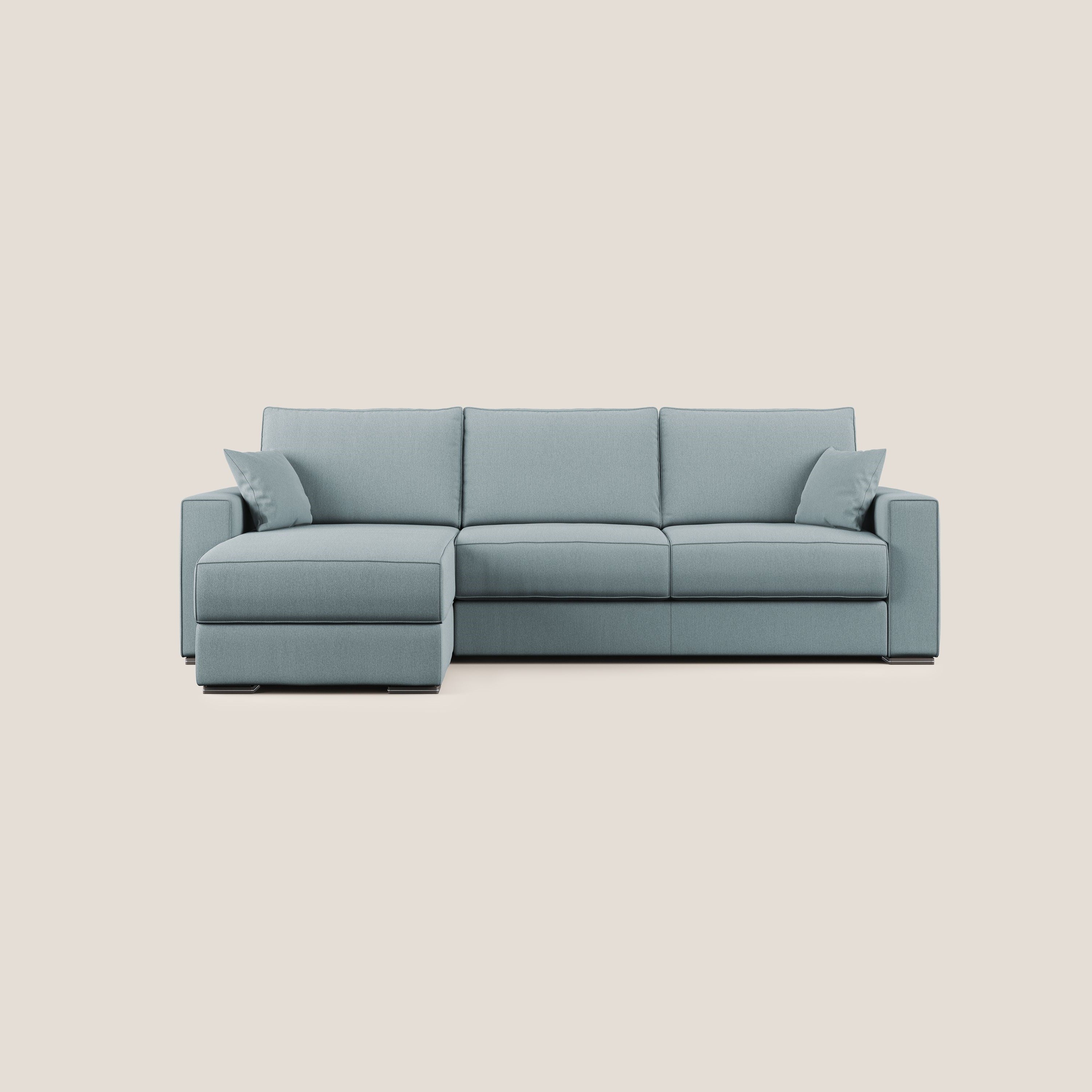 Dream Canapé convertible d'angle en tissu détachable T05 sucre glace - Image 10