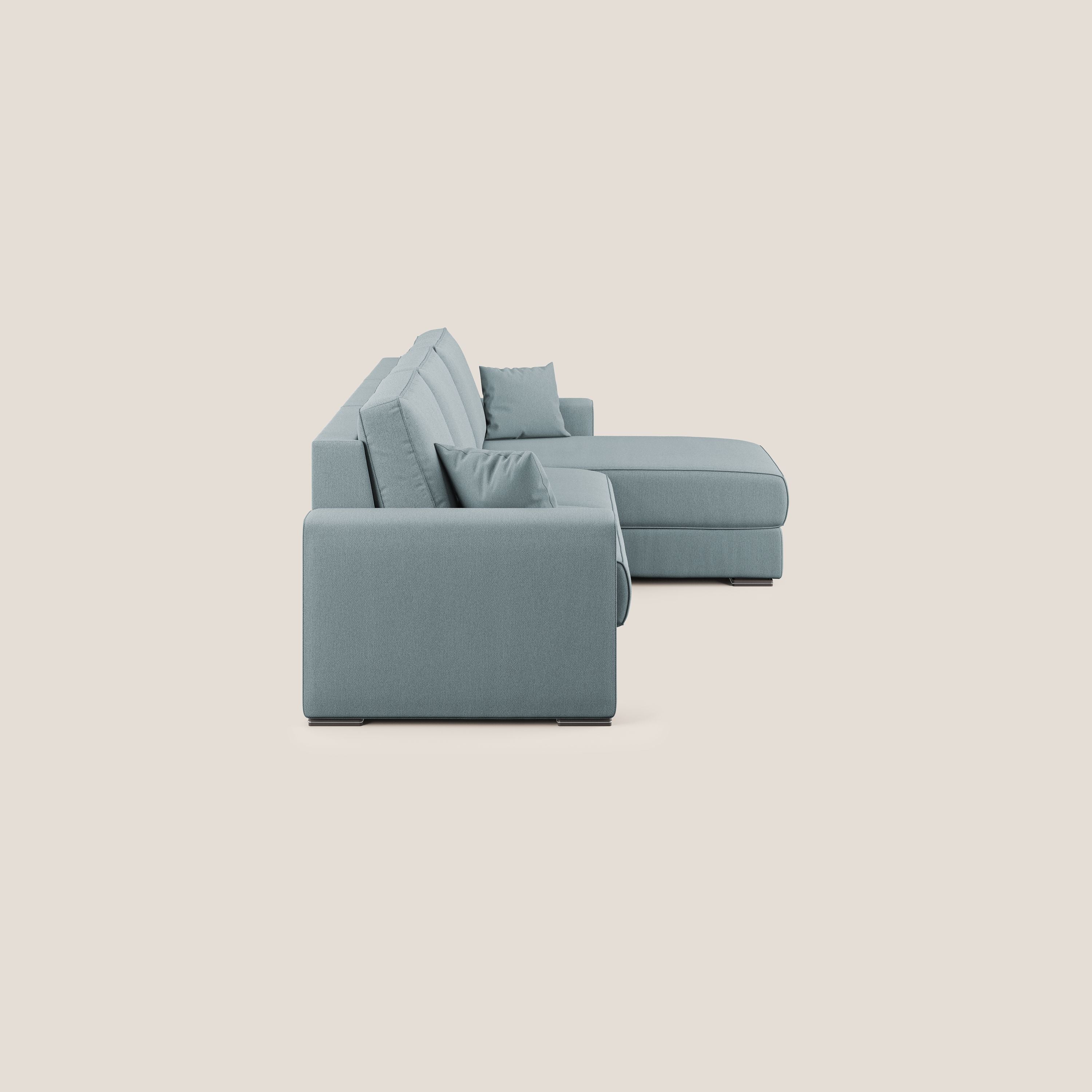 Dream Canapé convertible d'angle en tissu détachable T05 sucre glace - Image 4
