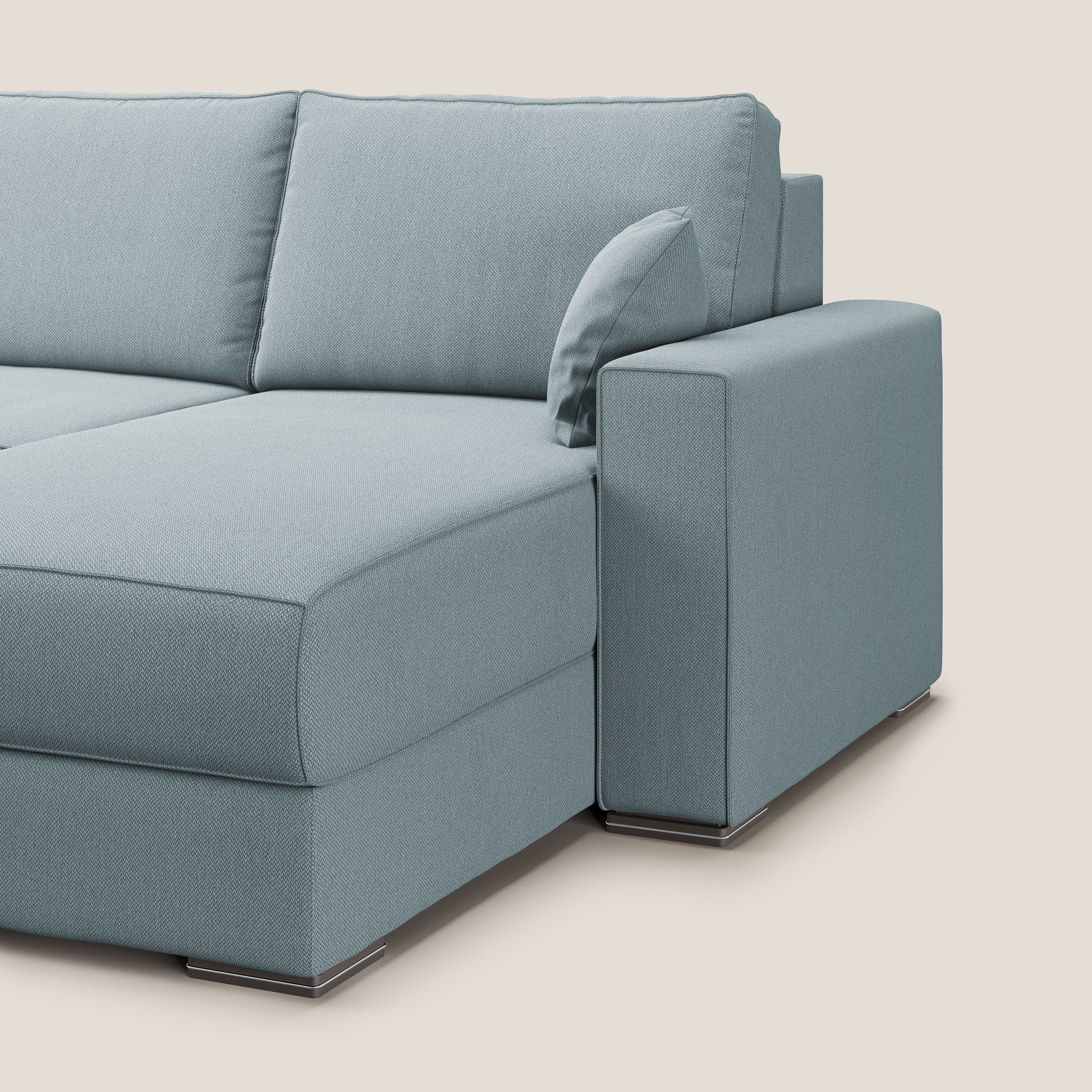 Dream Canapé convertible d'angle en tissu détachable T05 sucre glace - Image 7