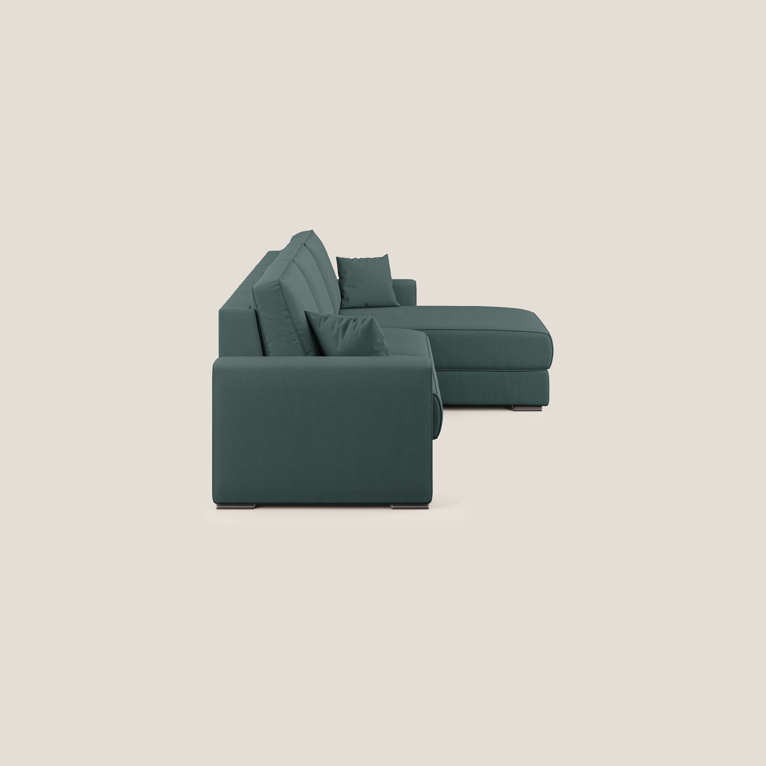 Dream Canapé convertible d'angle en tissu détachable T05 vert - Image 6