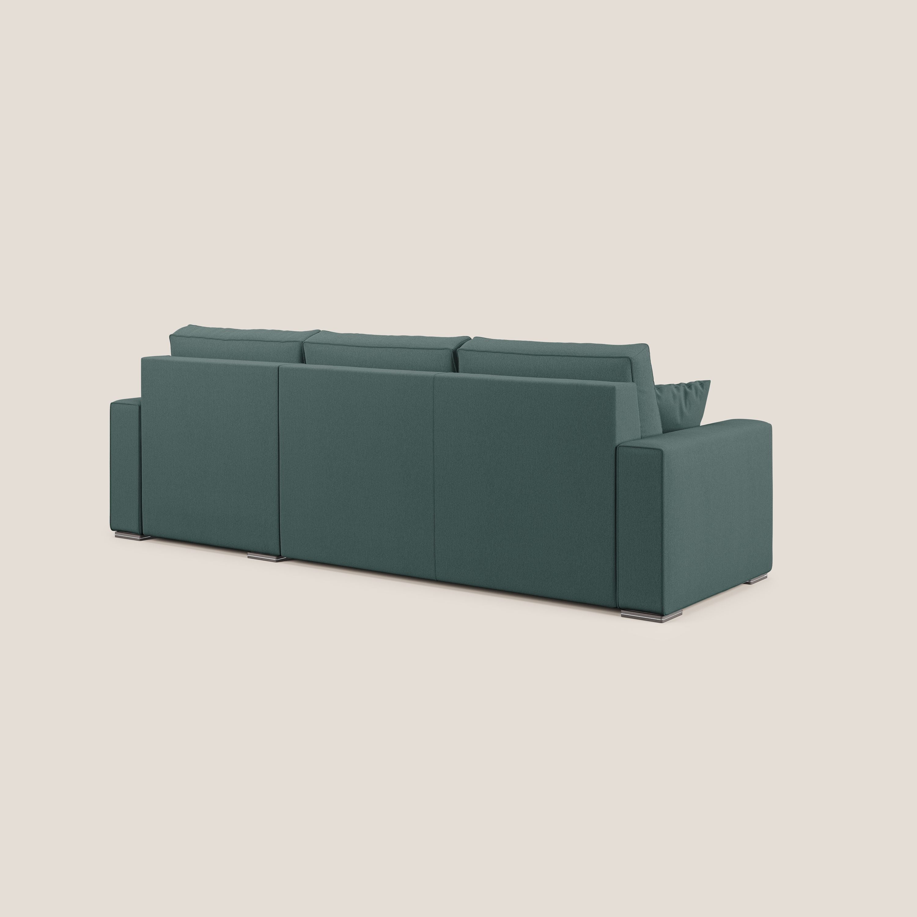 Dream Canapé convertible d'angle en tissu détachable T05 vert - Image 7