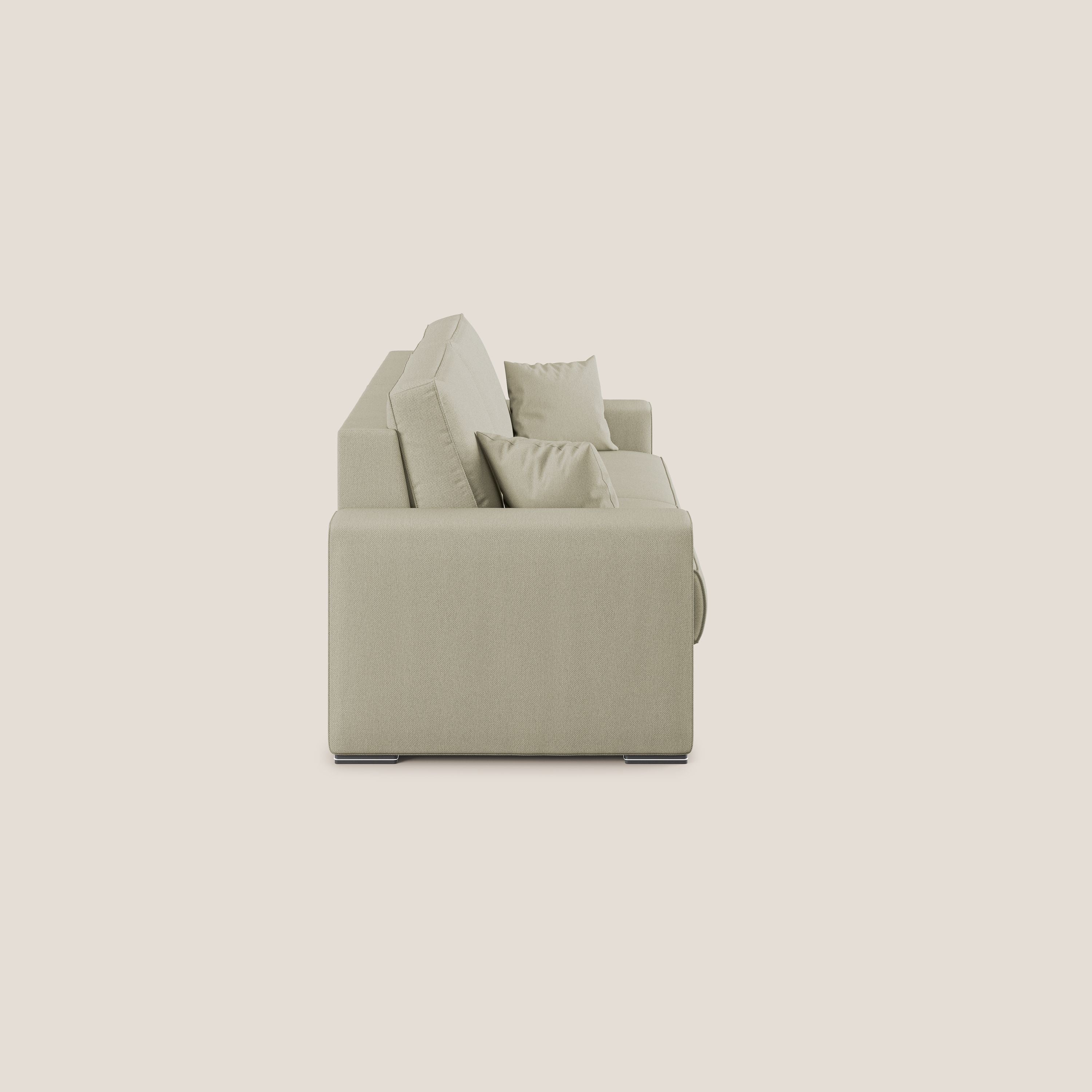 Dream canapé-lit convertible avec coussins doux en tissu détachable T05 crème - Image 4