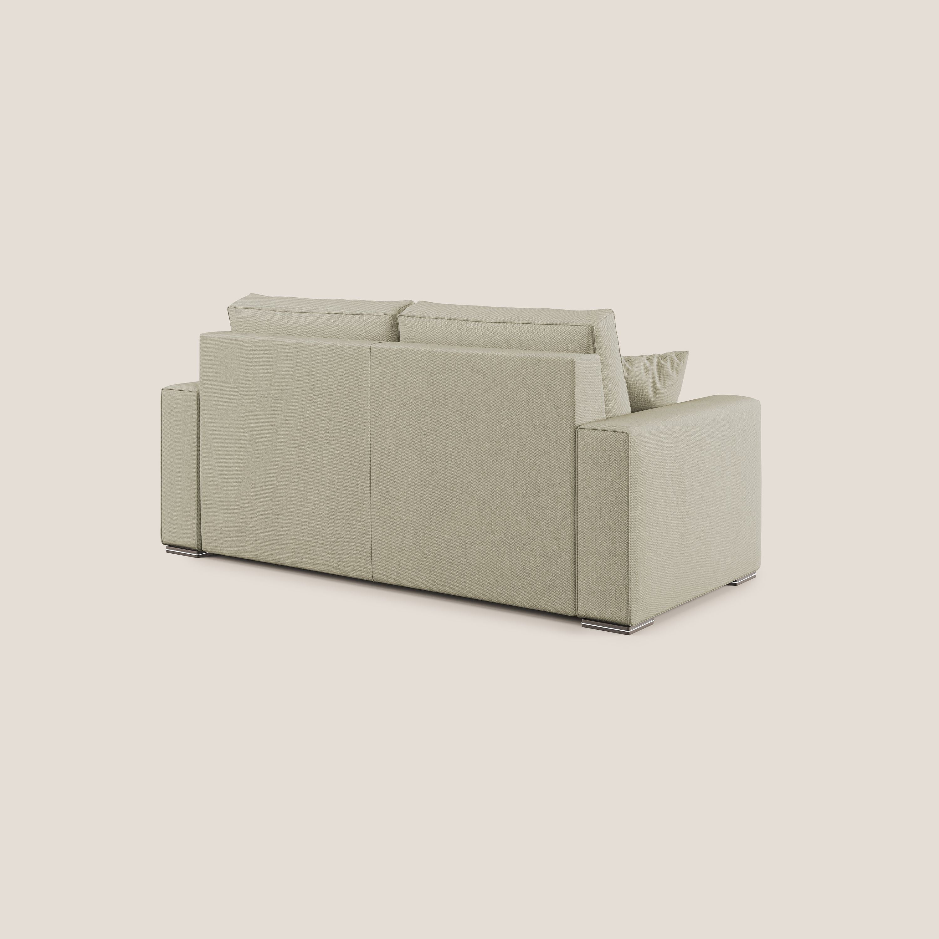 Dream canapé-lit convertible avec coussins doux en tissu détachable T05 crème - Image 5