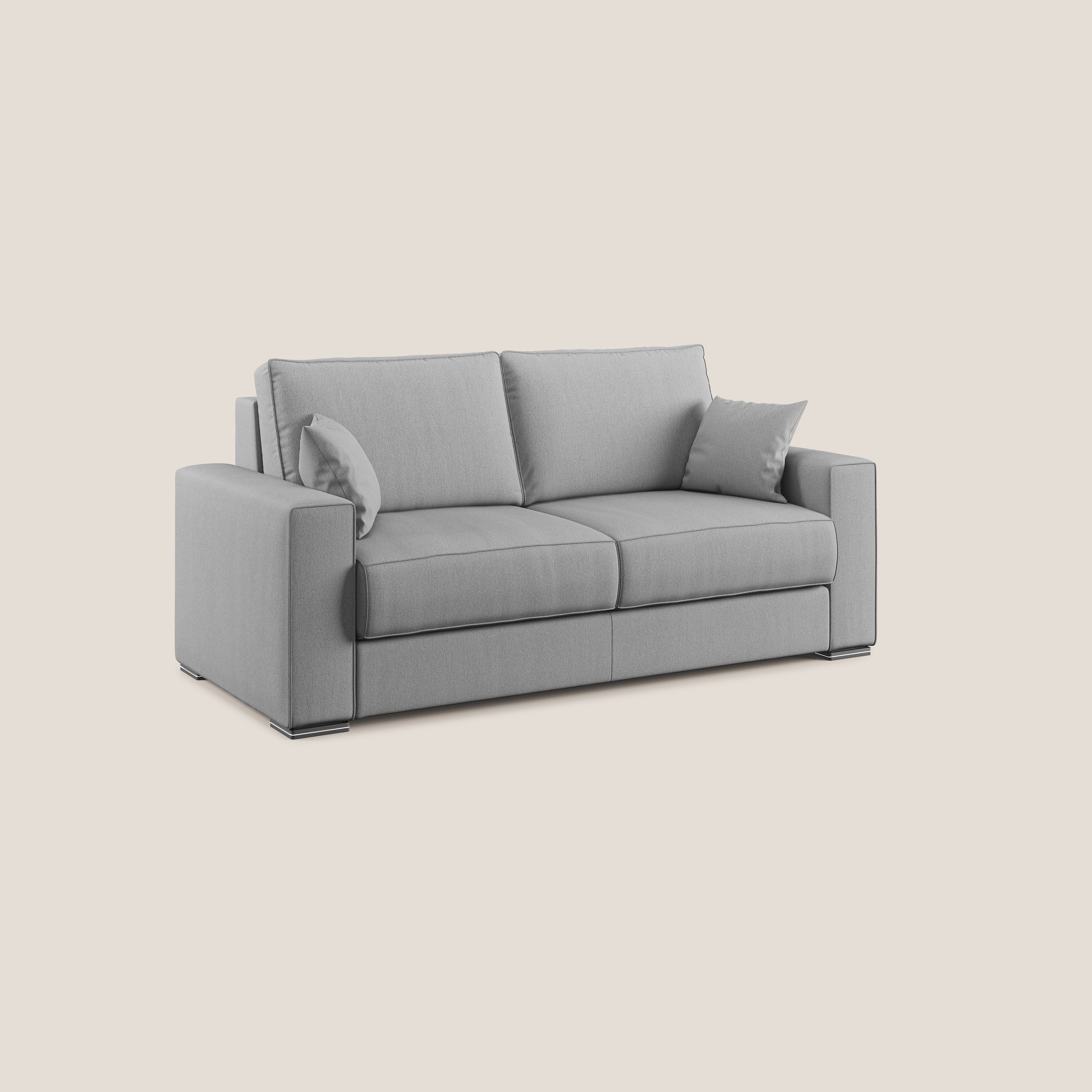Dream canapé-lit convertible avec coussins doux en tissu détachable T05 gris - Image 3