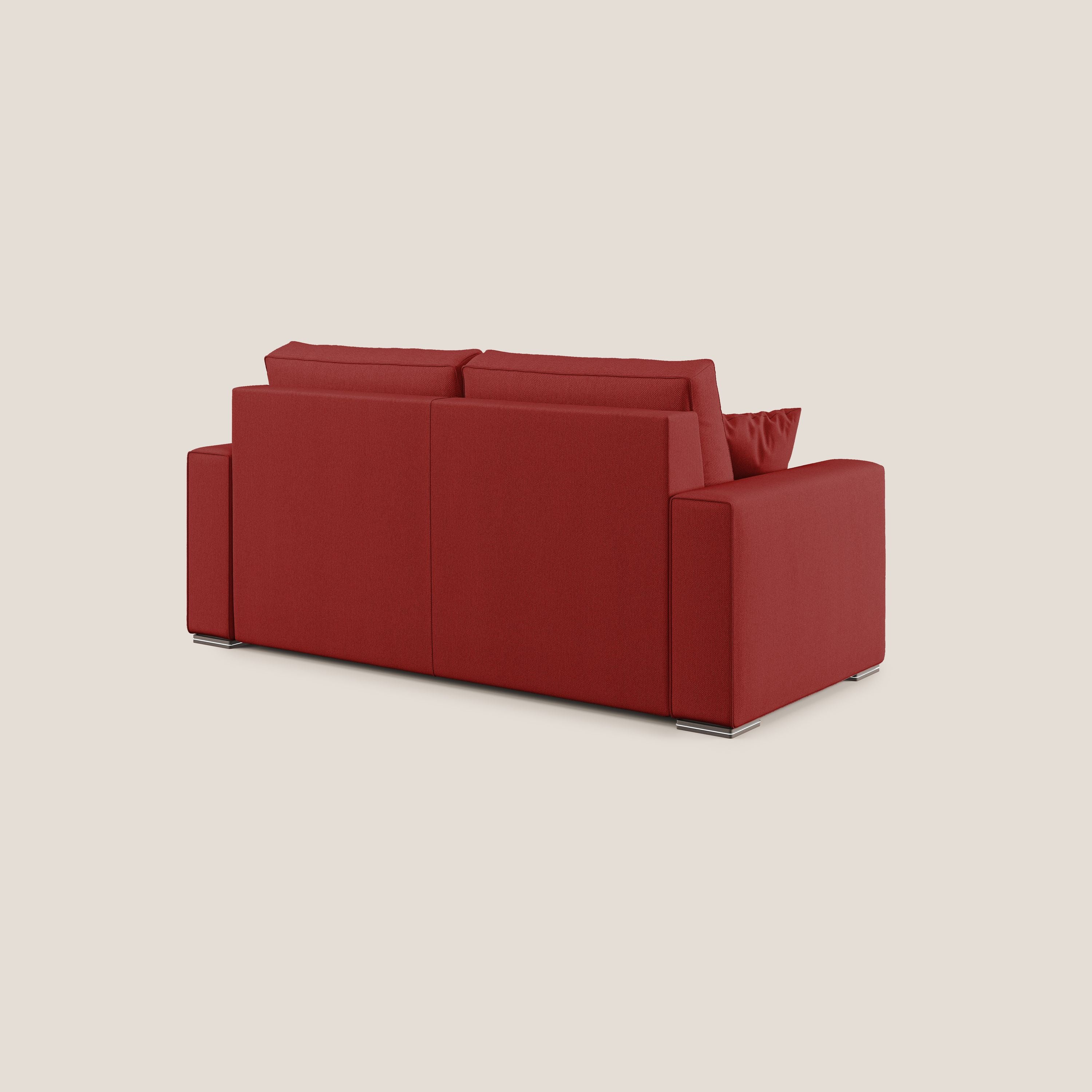 Dream canapé-lit convertible avec coussins doux en tissu détachable T05 rouge - Image 5